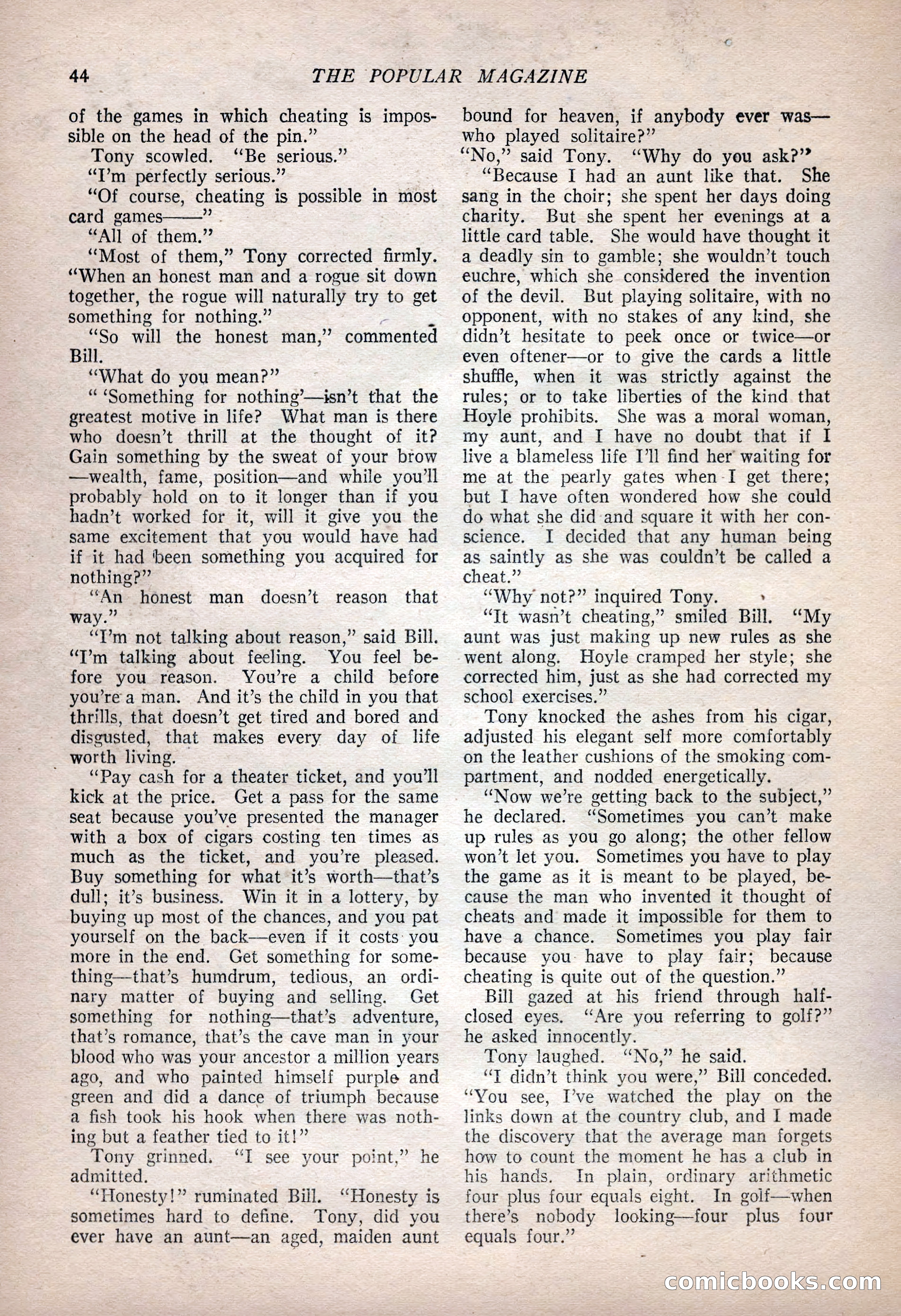 The Popular Magazine, January 7, 1925 — page 54 of 212