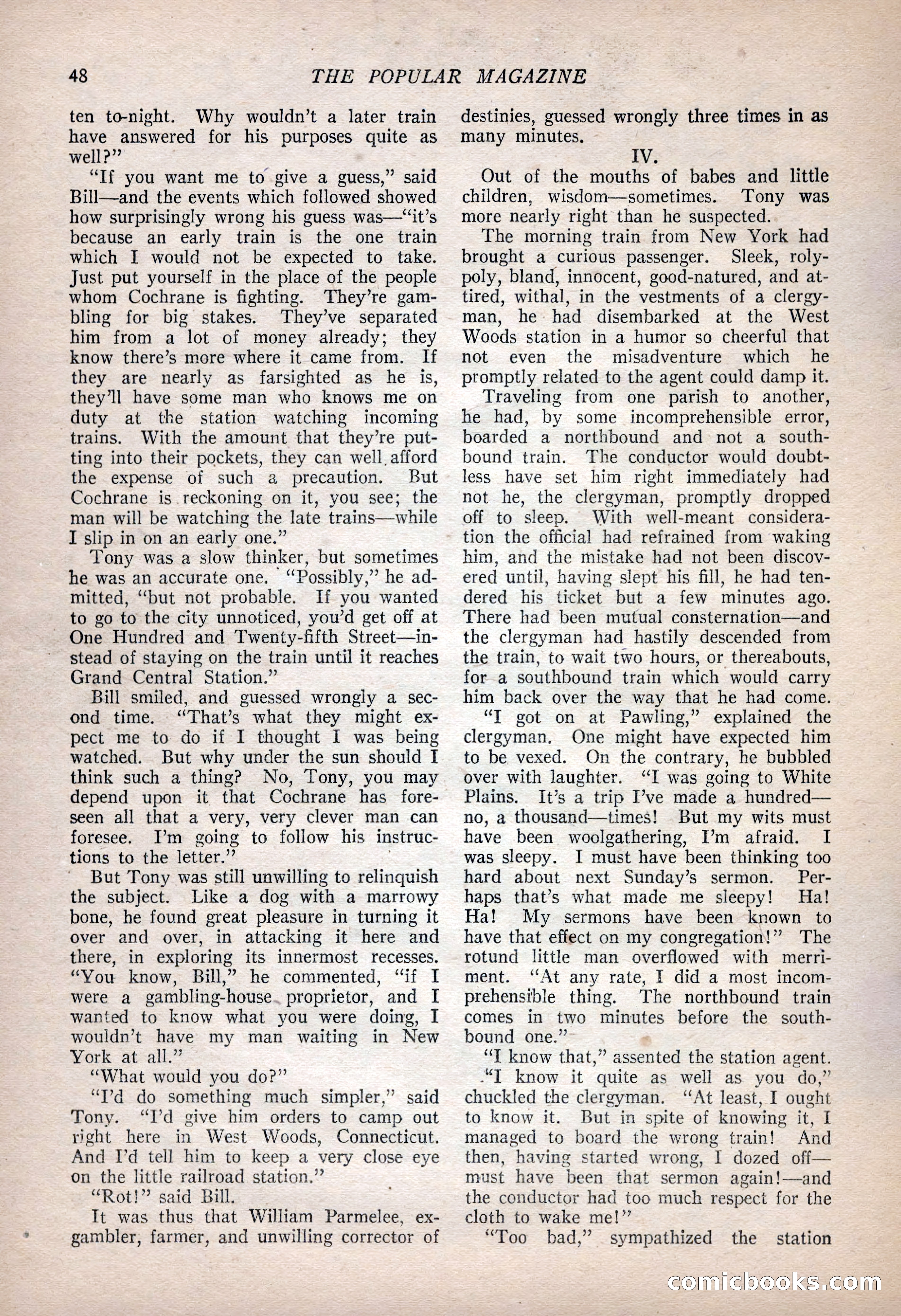 The Popular Magazine, January 7, 1925 — page 58 of 212
