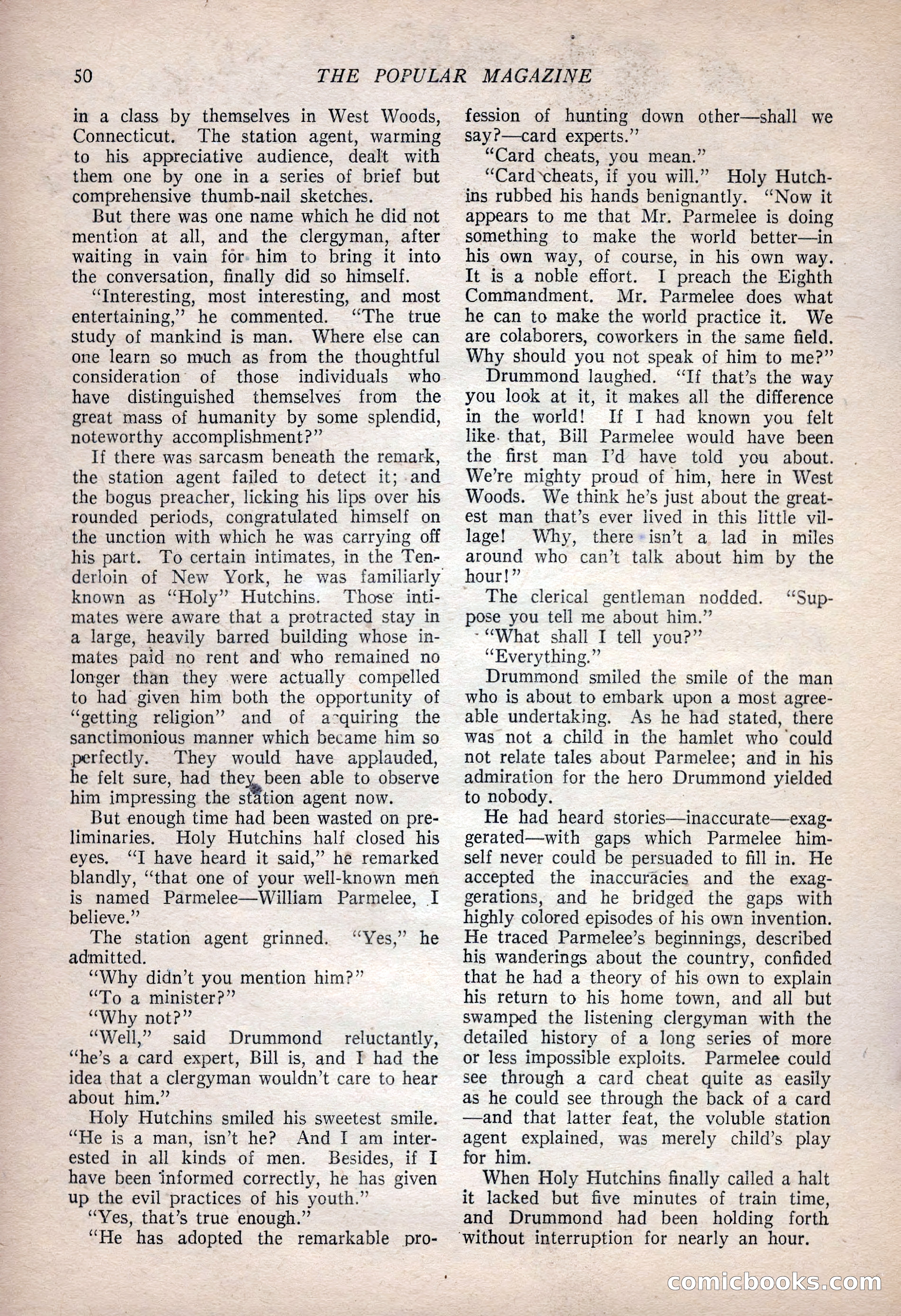 The Popular Magazine, January 7, 1925 — page 60 of 212