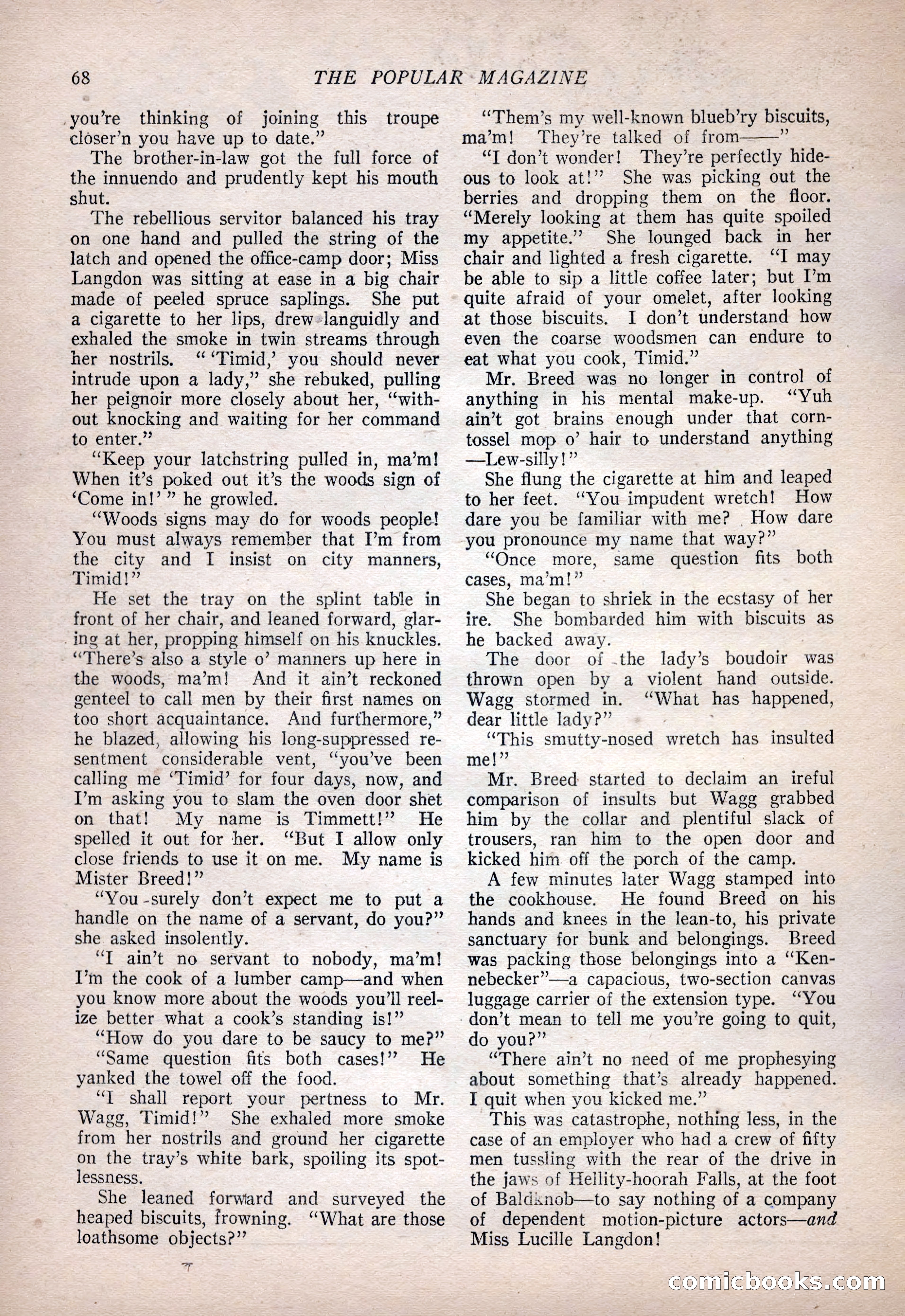 The Popular Magazine, January 7, 1925 — page 78 of 212