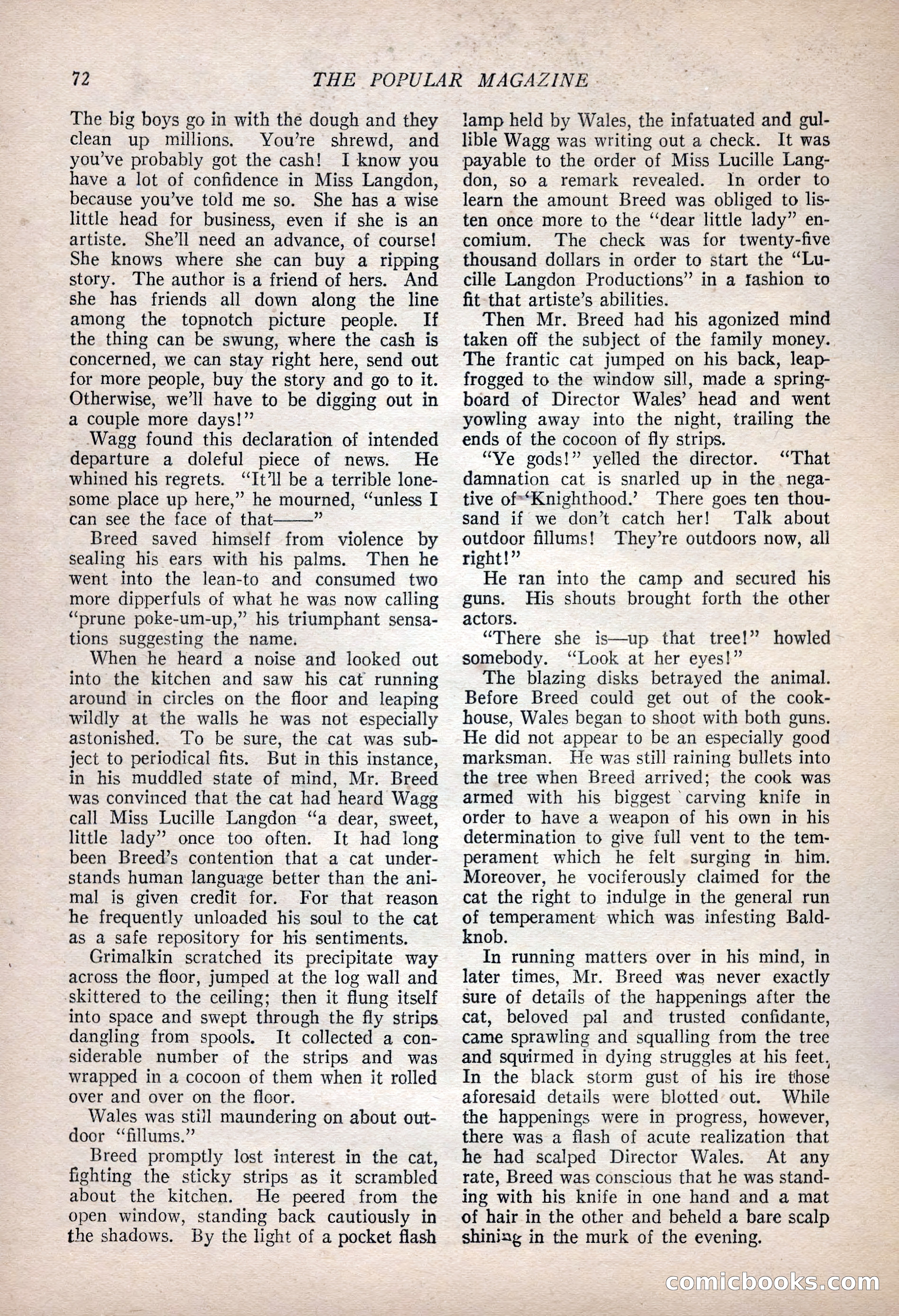 The Popular Magazine, January 7, 1925 — page 82 of 212