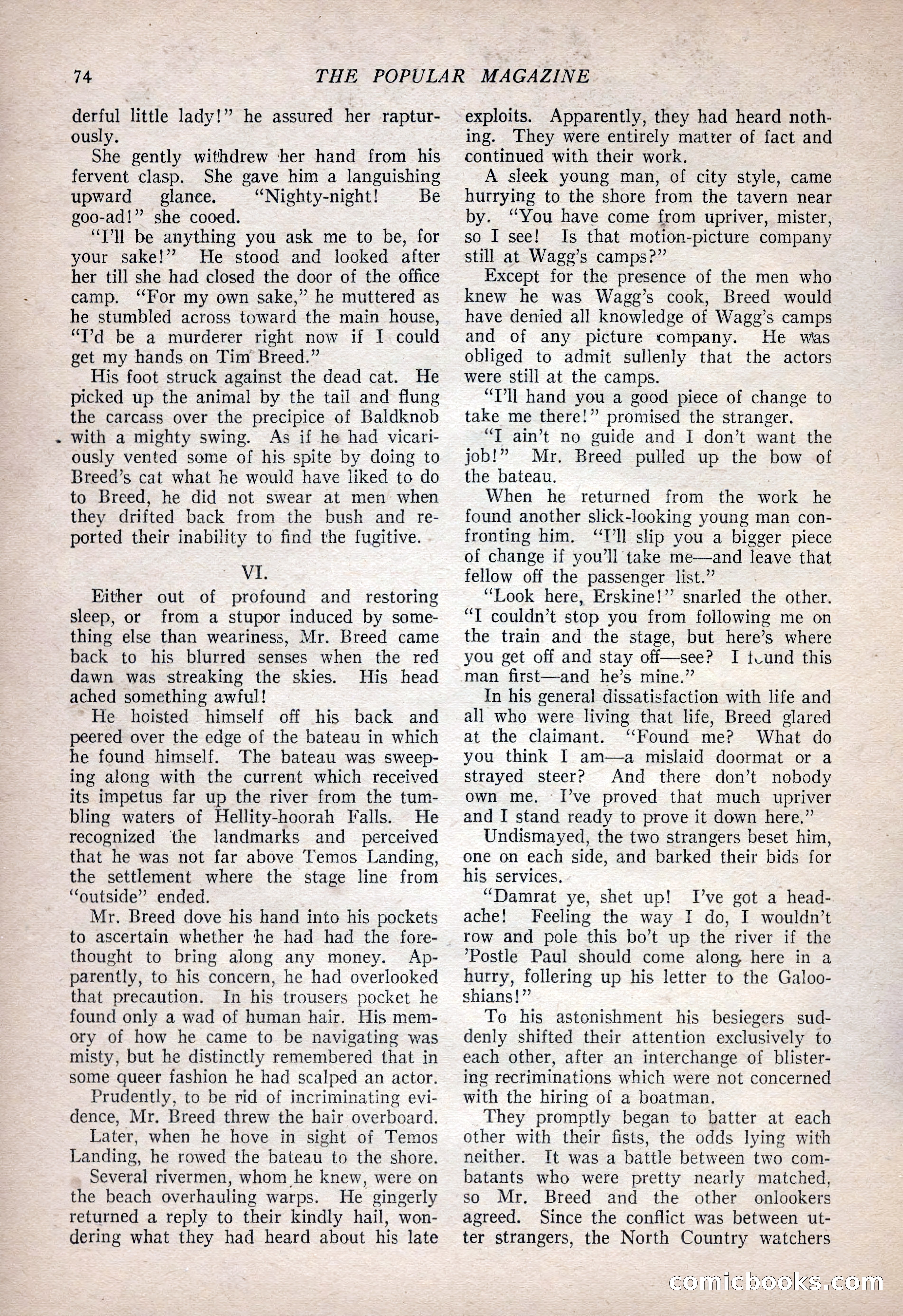 The Popular Magazine, January 7, 1925 — page 84 of 212