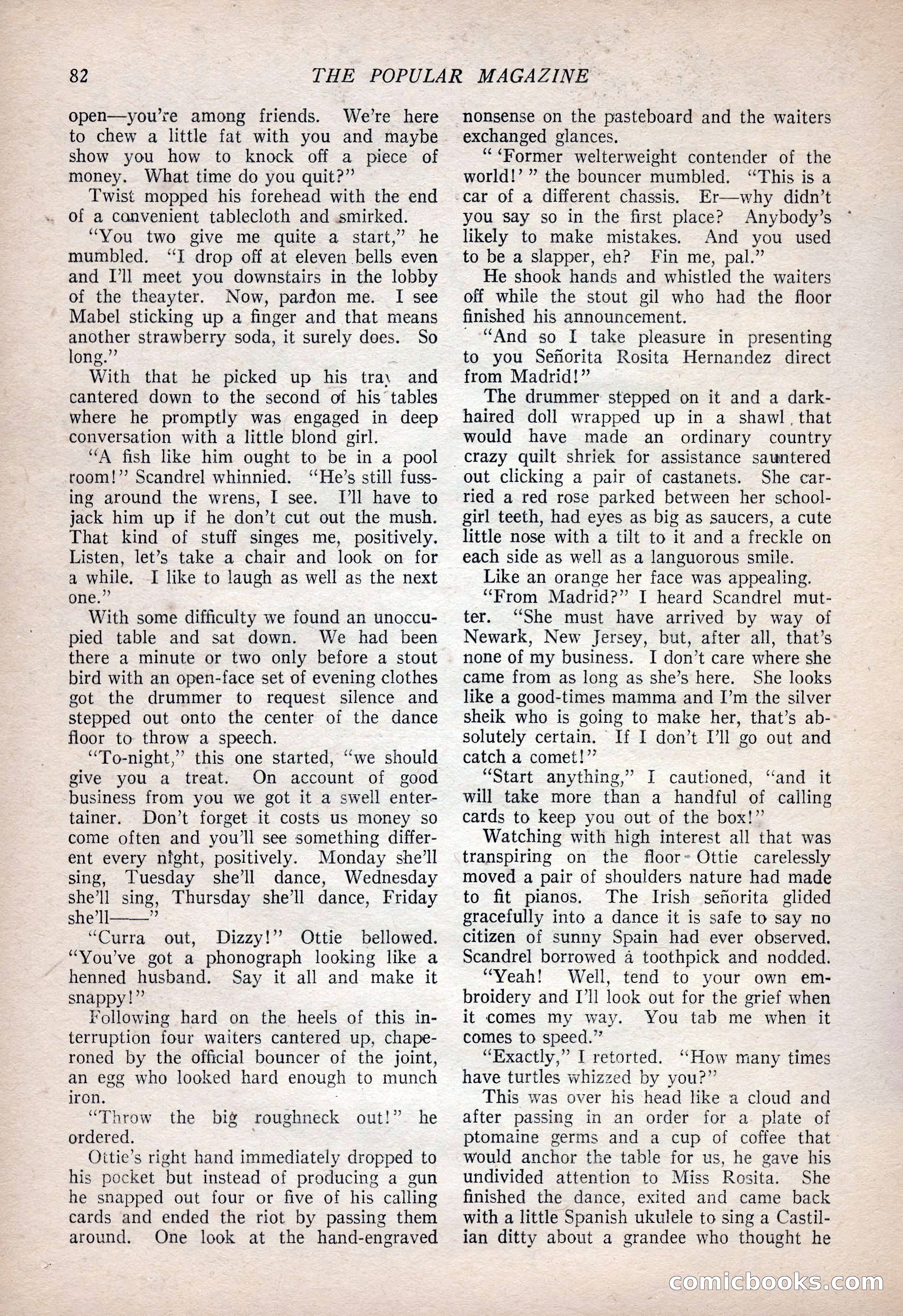 The Popular Magazine, January 7, 1925 — page 92 of 212