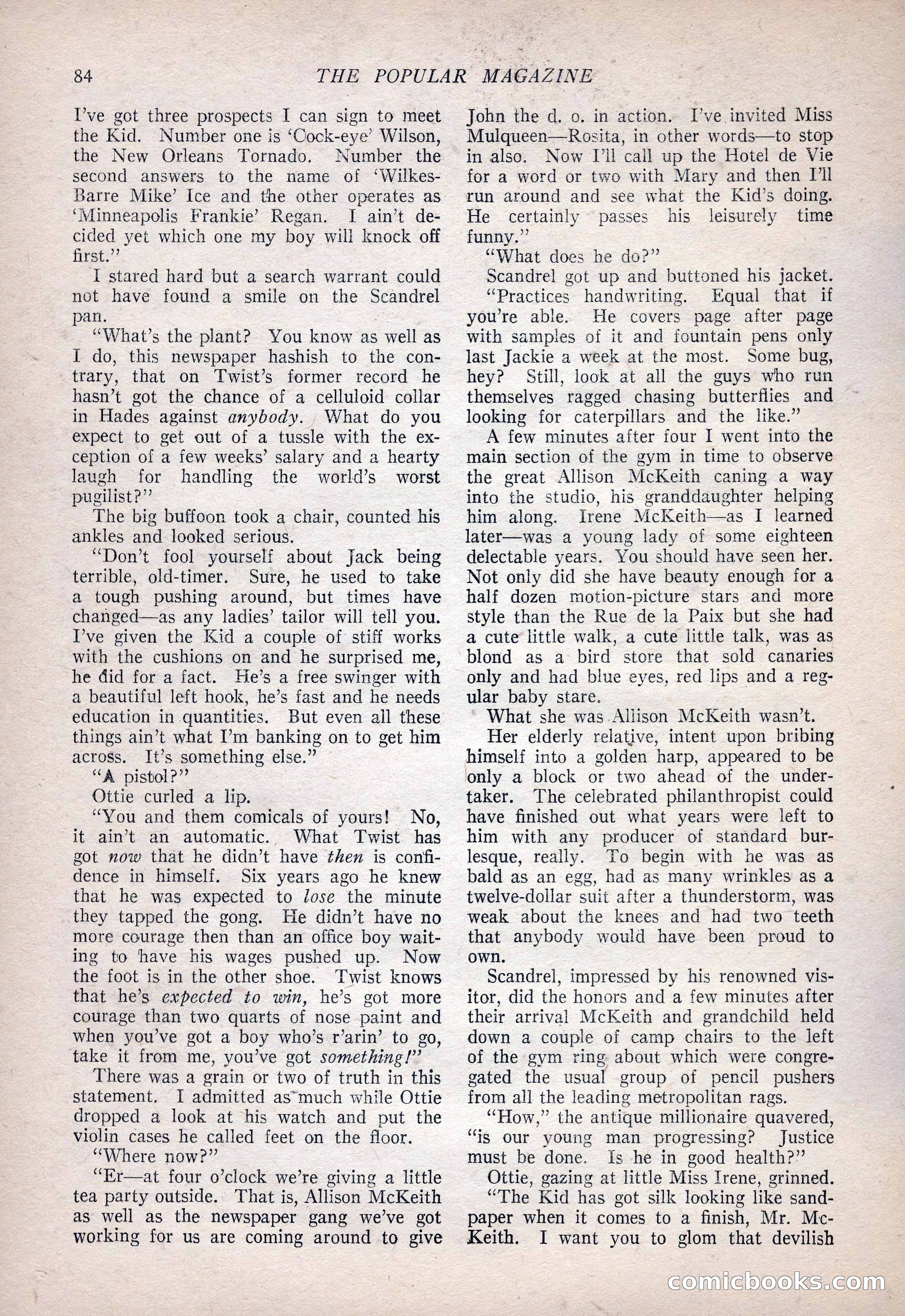The Popular Magazine, January 7, 1925 — page 94 of 212
