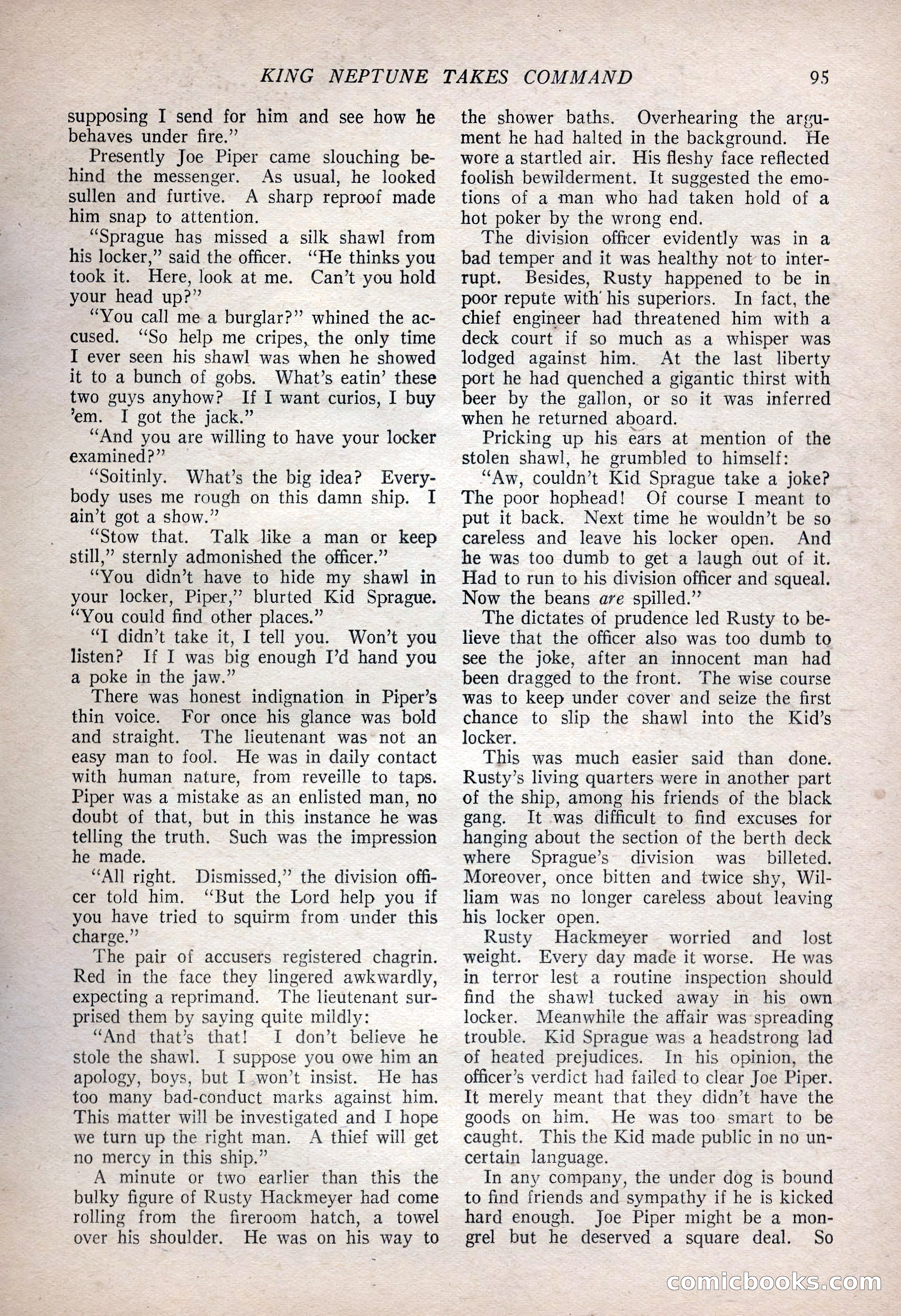 The Popular Magazine, January 7, 1925 — page 105 of 212