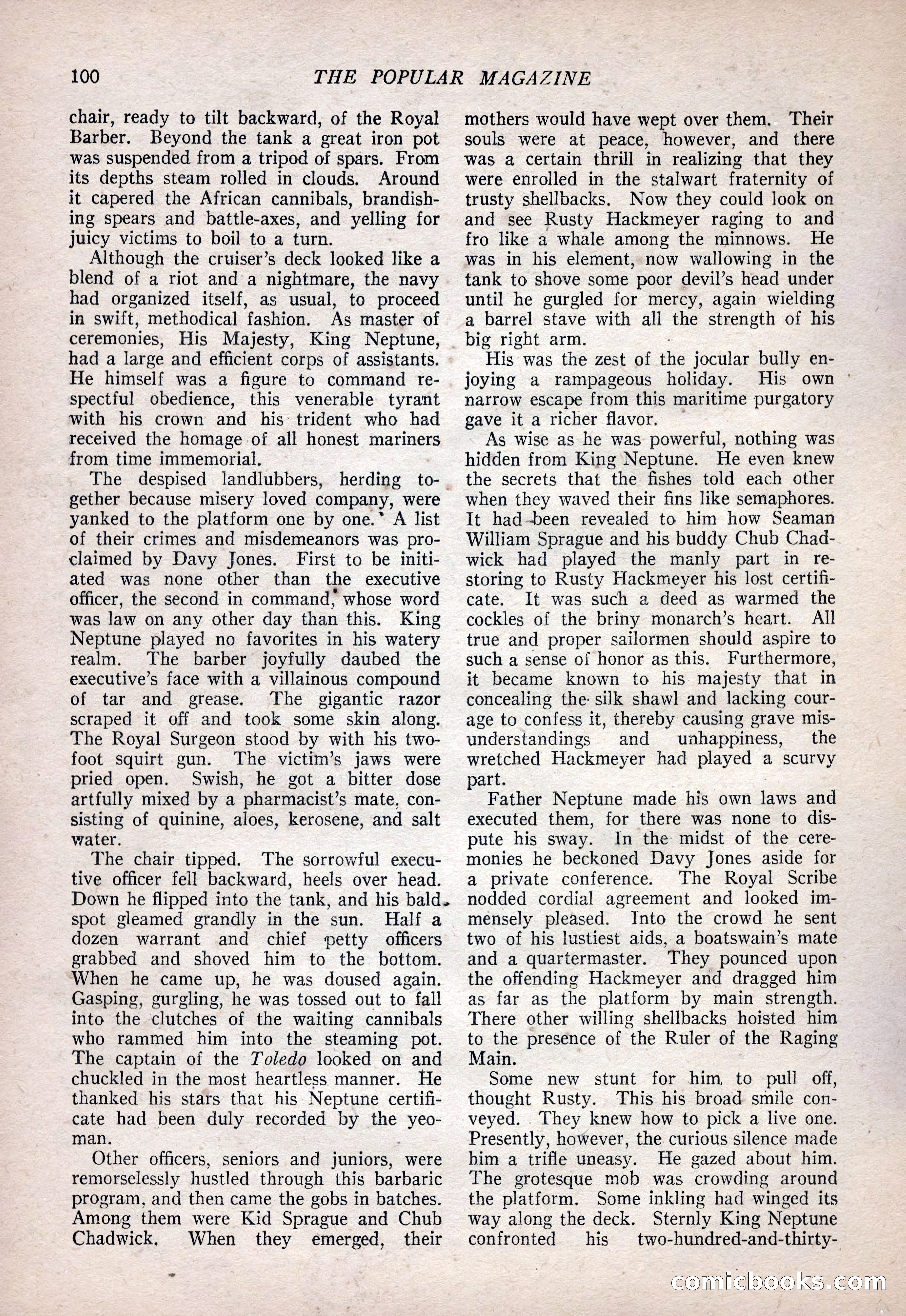 The Popular Magazine, January 7, 1925 — page 110 of 212