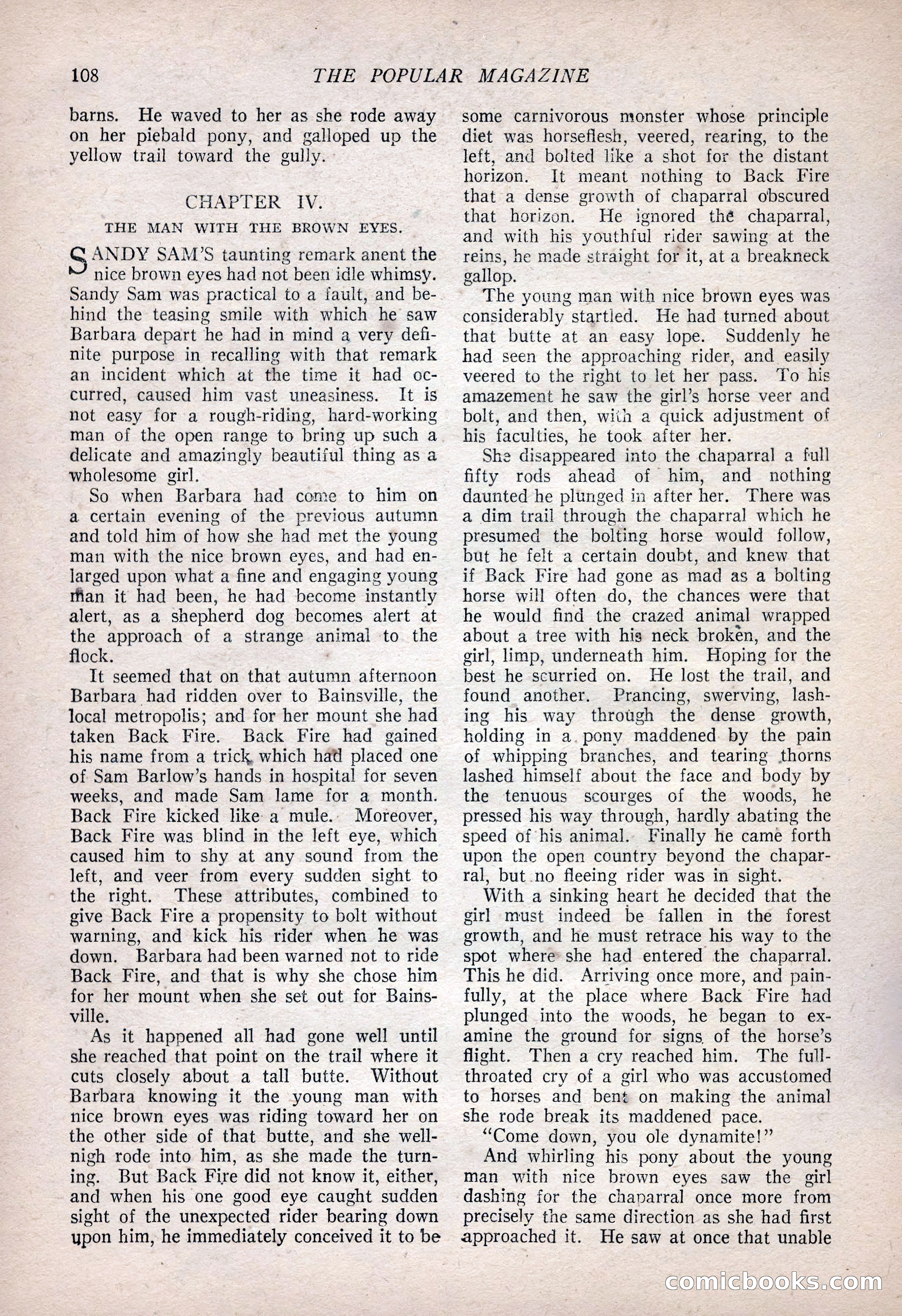 The Popular Magazine, January 7, 1925 — page 118 of 212