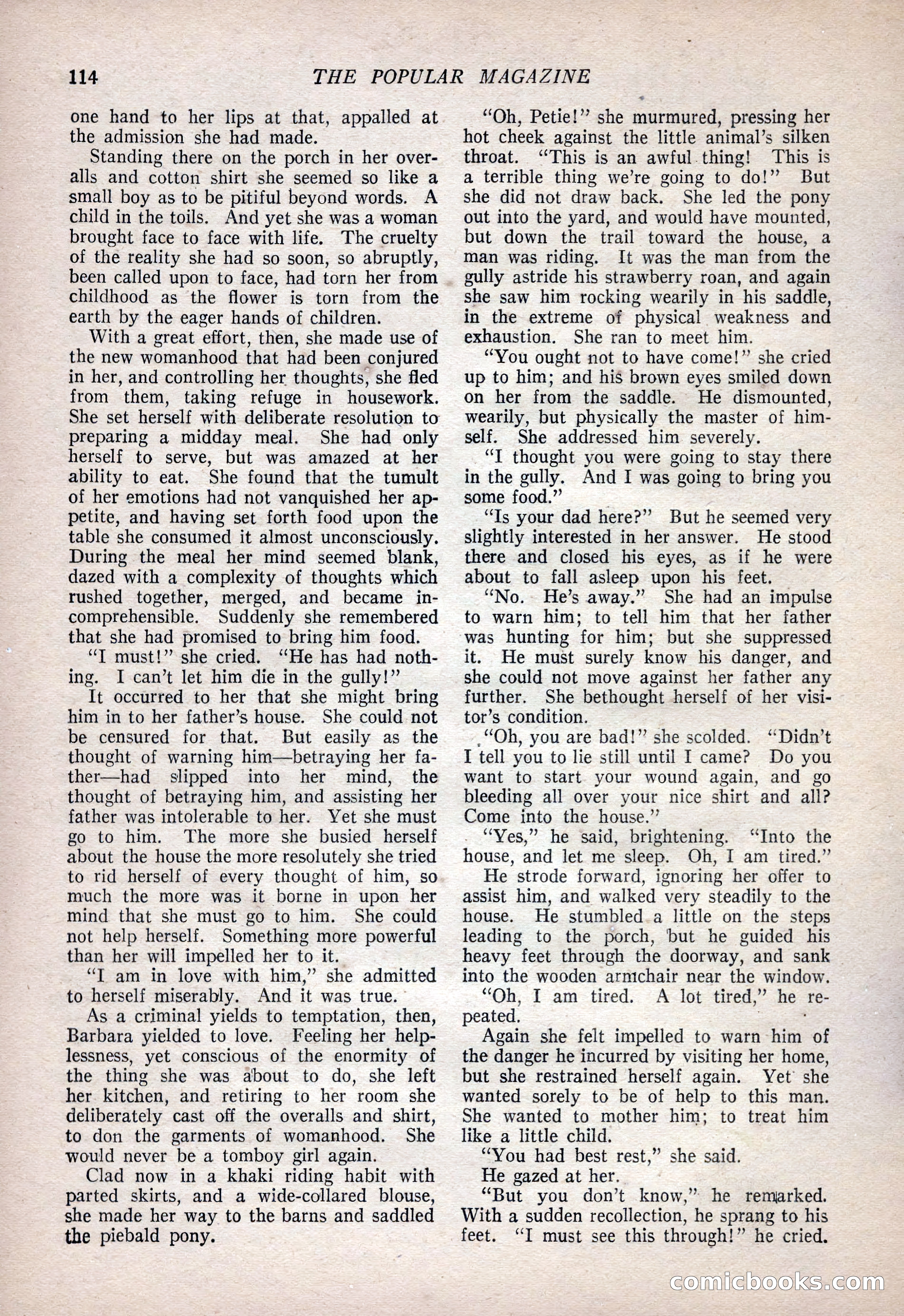 The Popular Magazine, January 7, 1925 — page 124 of 212