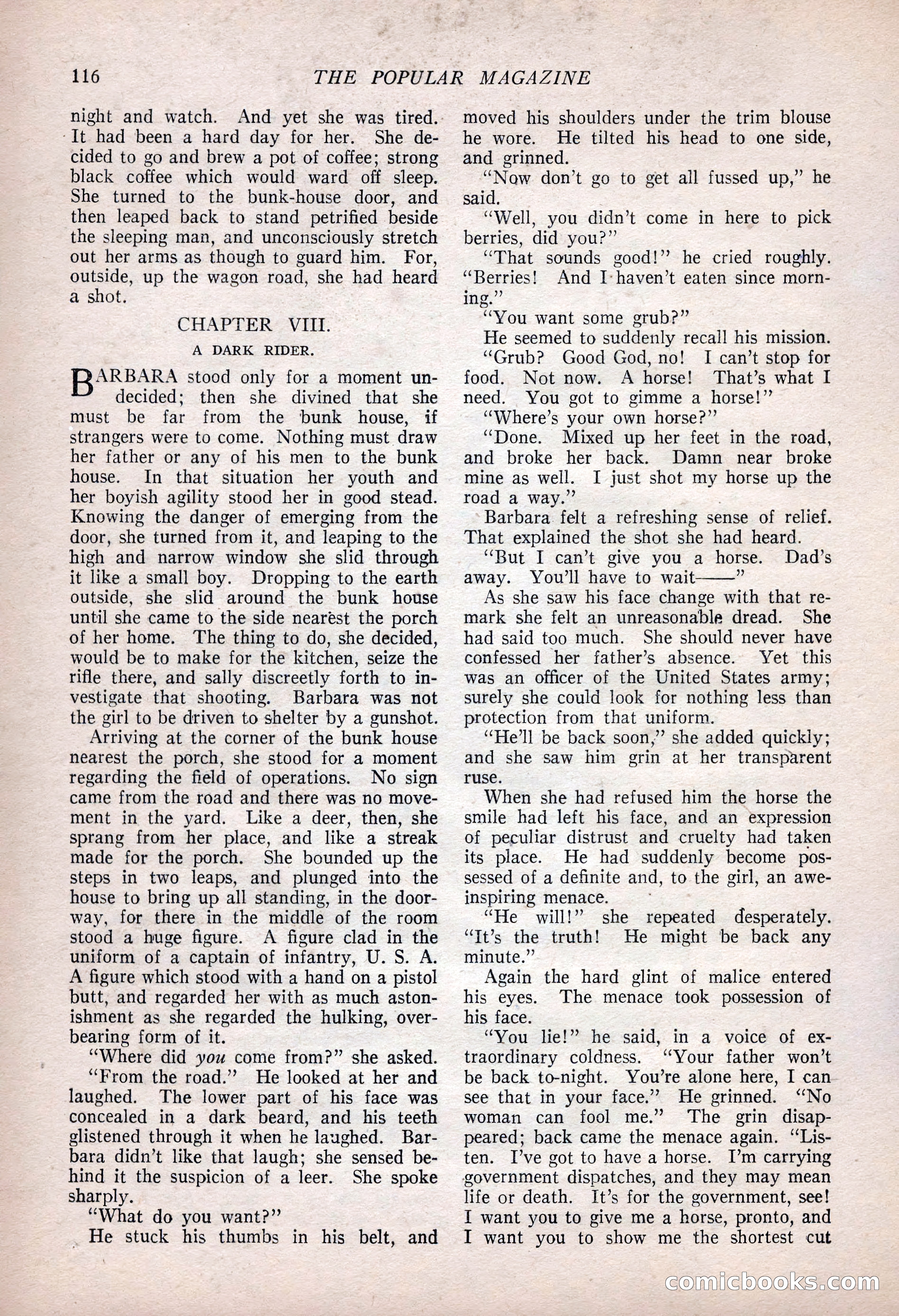 The Popular Magazine, January 7, 1925 — page 126 of 212
