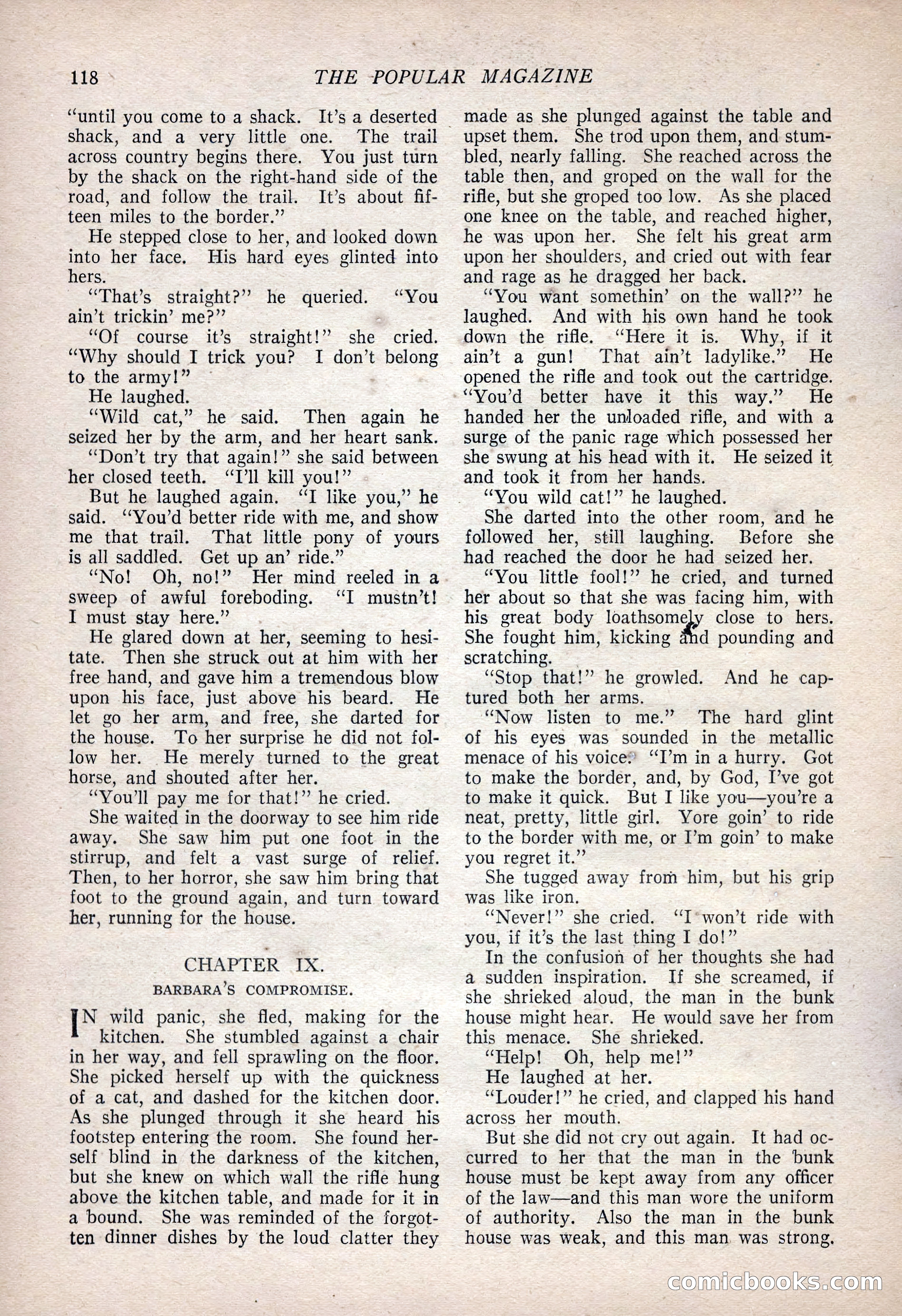 The Popular Magazine, January 7, 1925 — page 128 of 212
