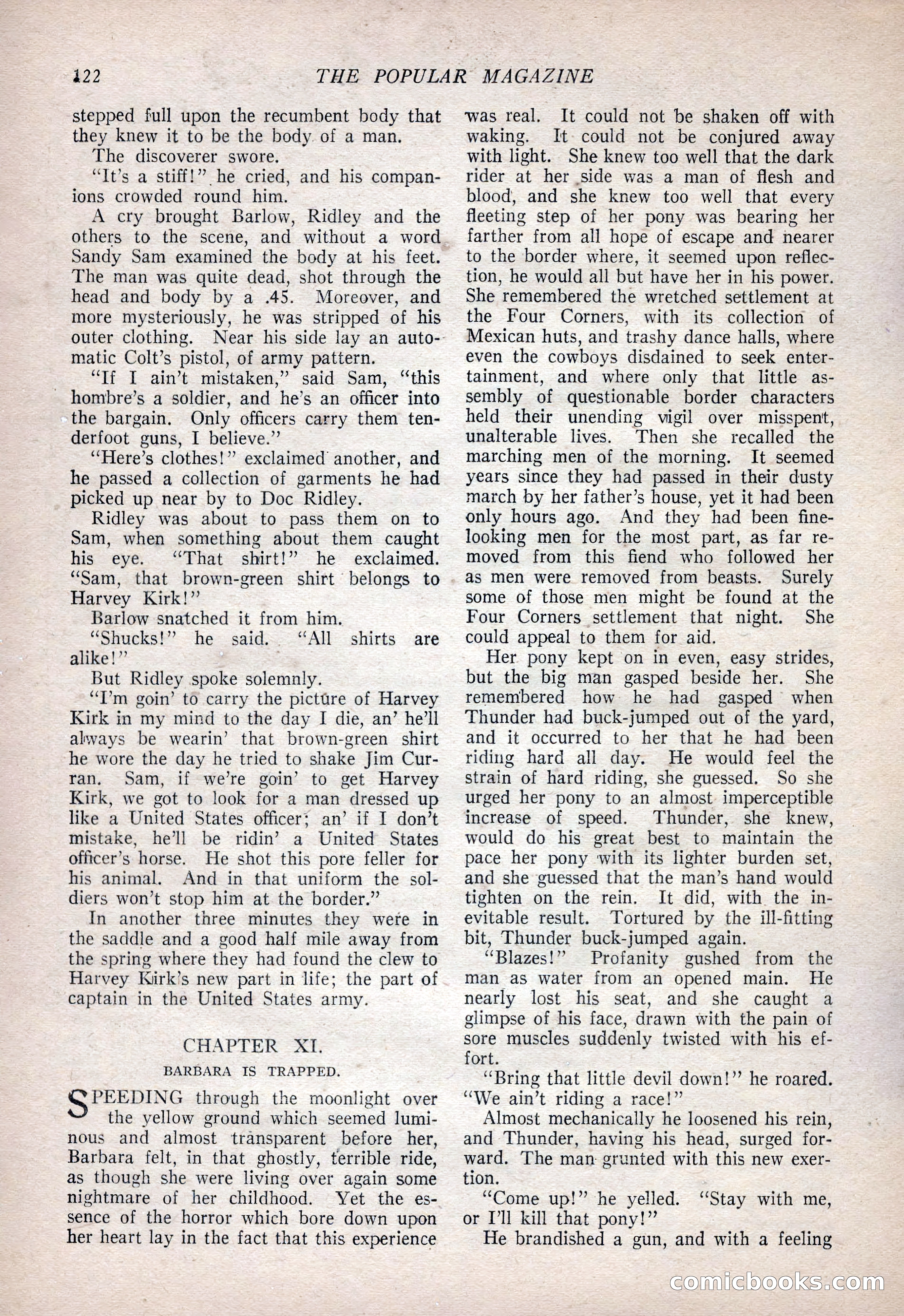 The Popular Magazine, January 7, 1925 — page 132 of 212