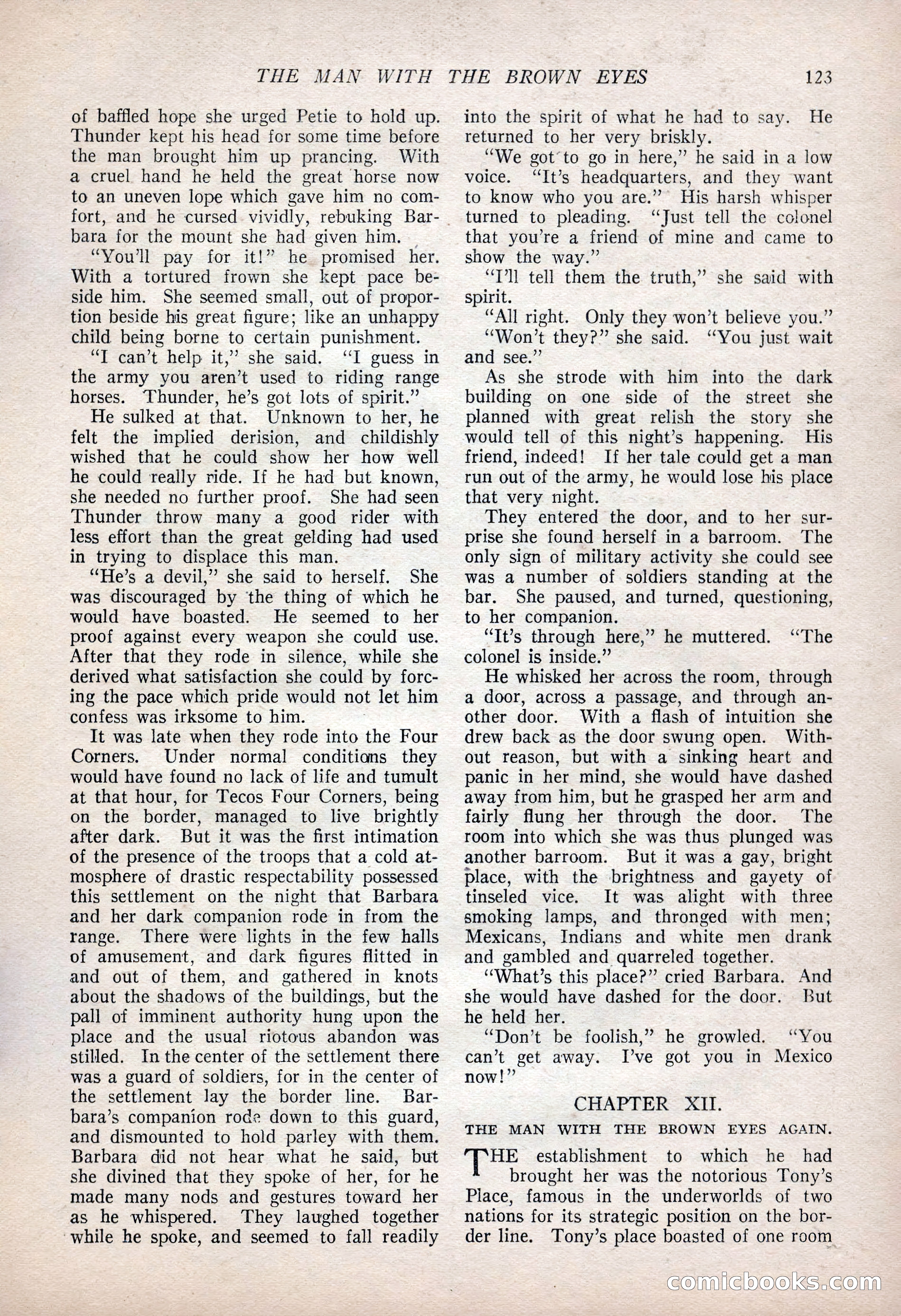 The Popular Magazine, January 7, 1925 — page 133 of 212