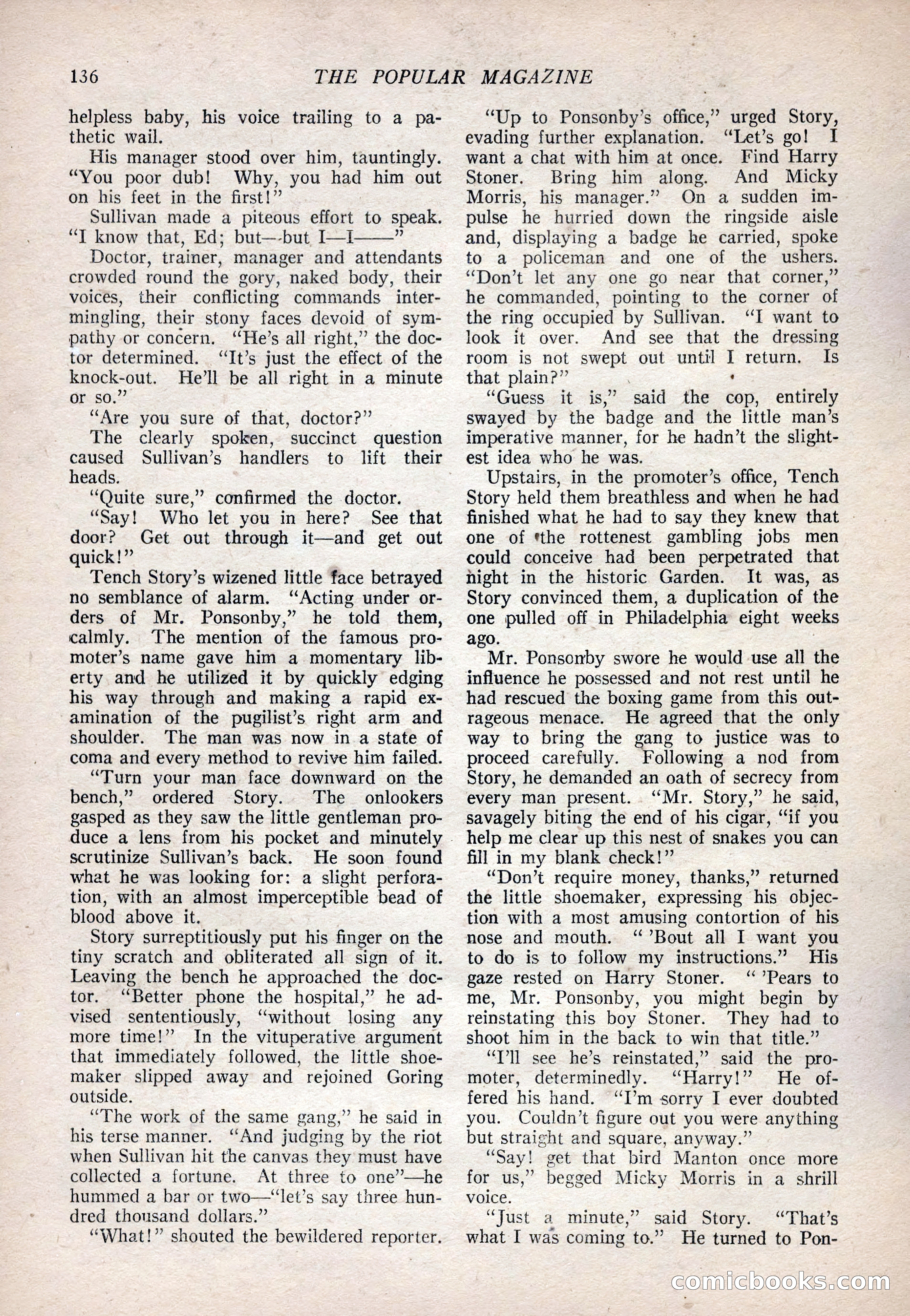 The Popular Magazine, January 7, 1925 — page 146 of 212