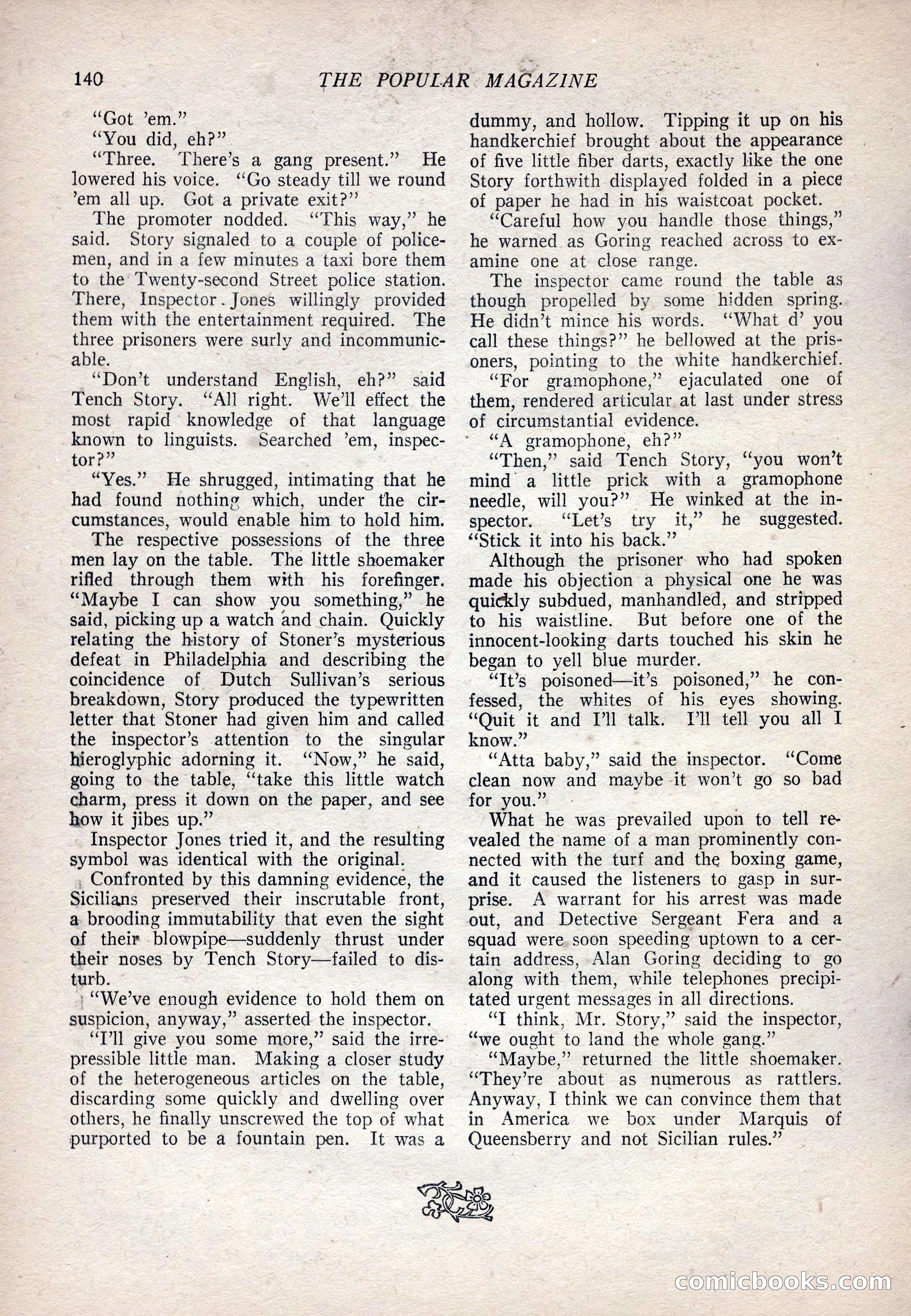The Popular Magazine, January 7, 1925 — page 150 of 212