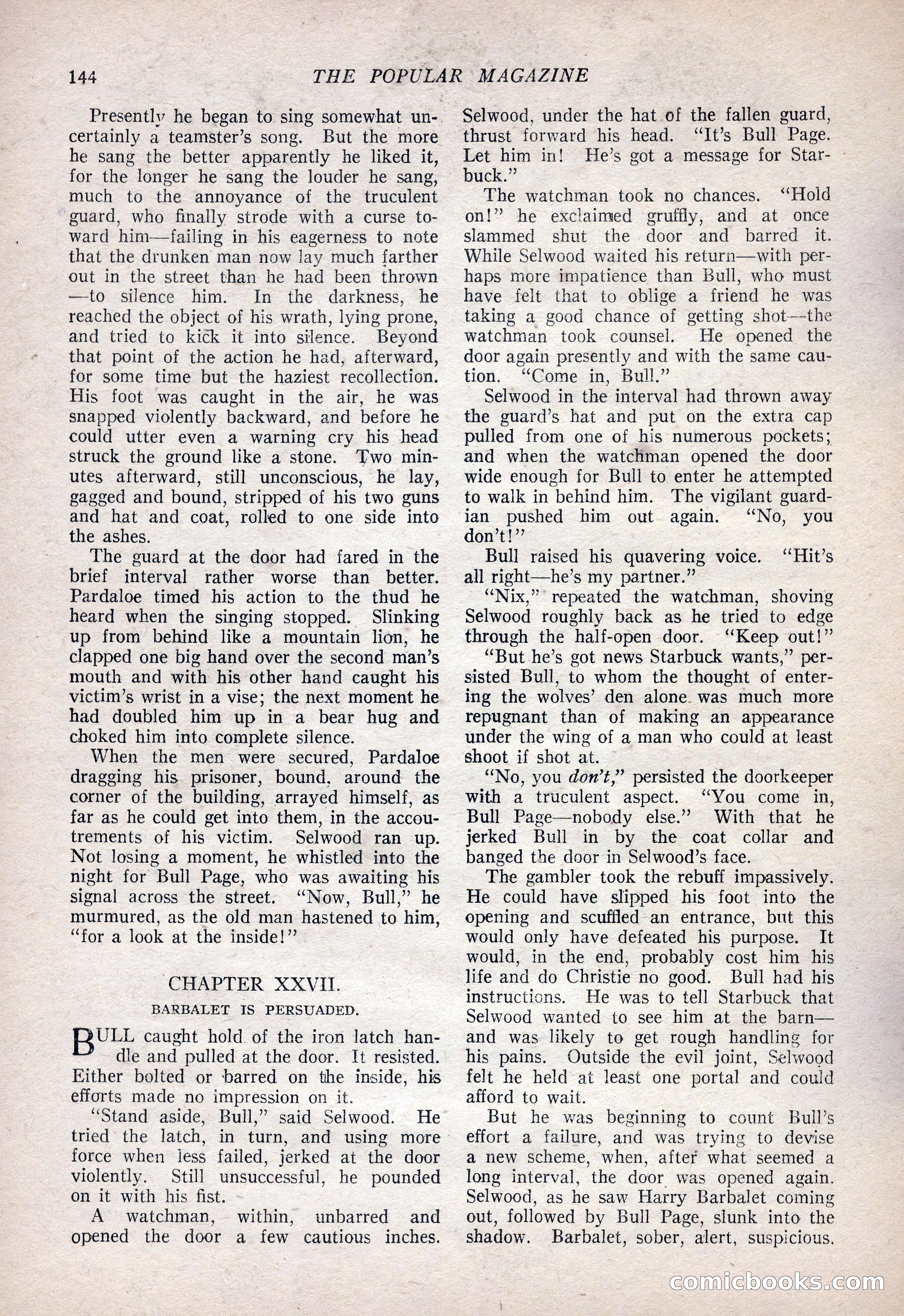 The Popular Magazine, January 7, 1925 — page 154 of 212