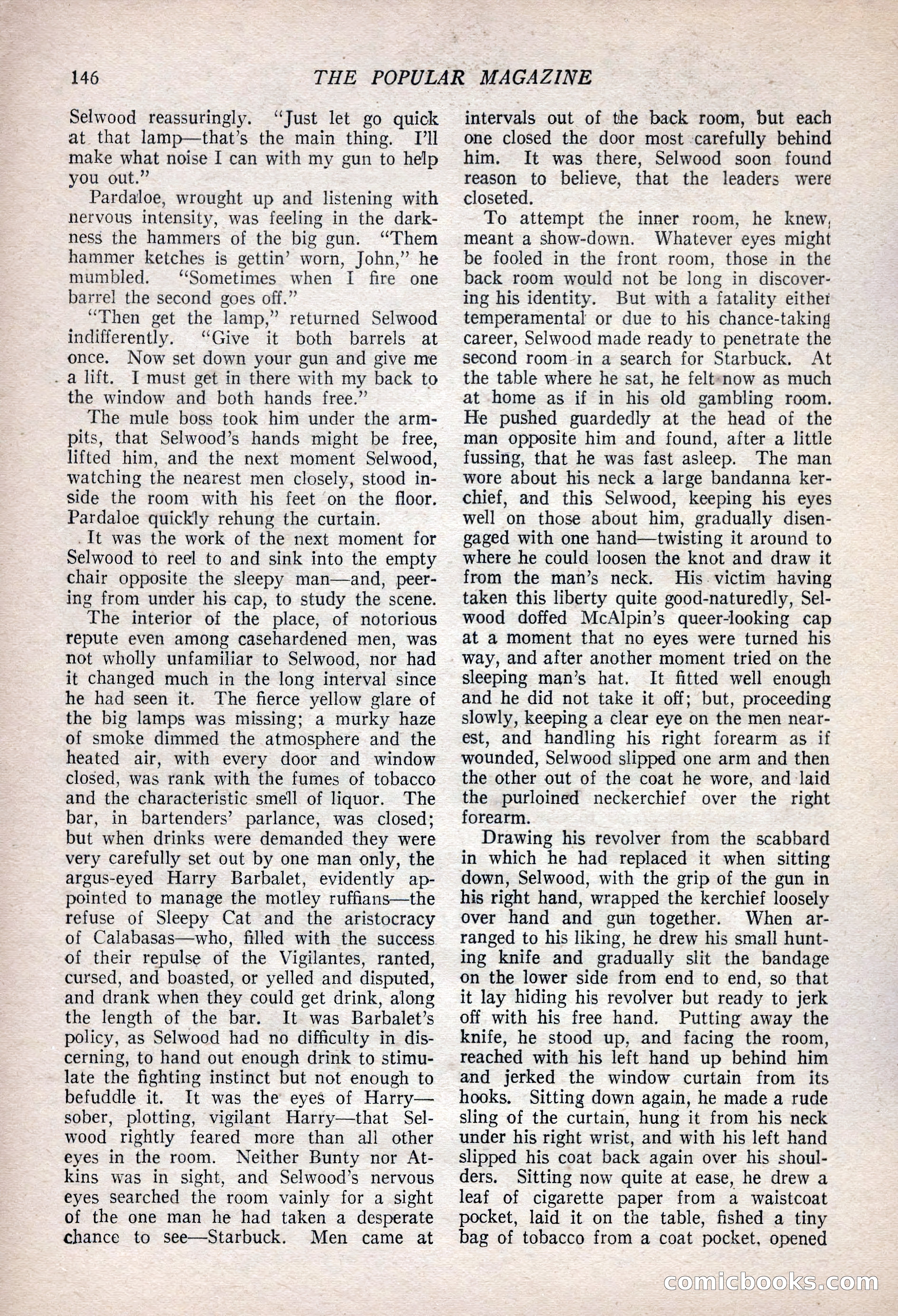 The Popular Magazine, January 7, 1925 — page 156 of 212