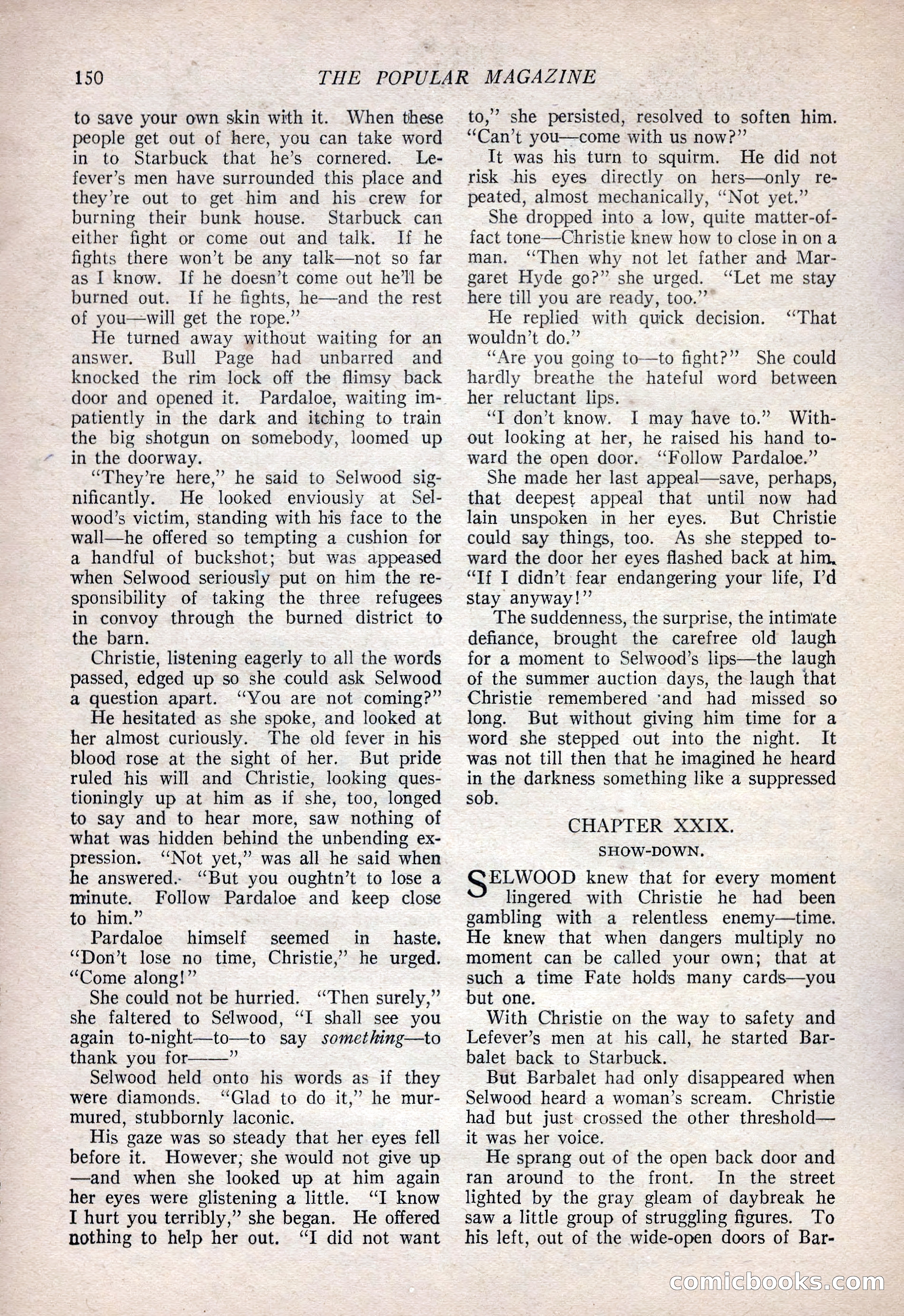 The Popular Magazine, January 7, 1925 — page 160 of 212