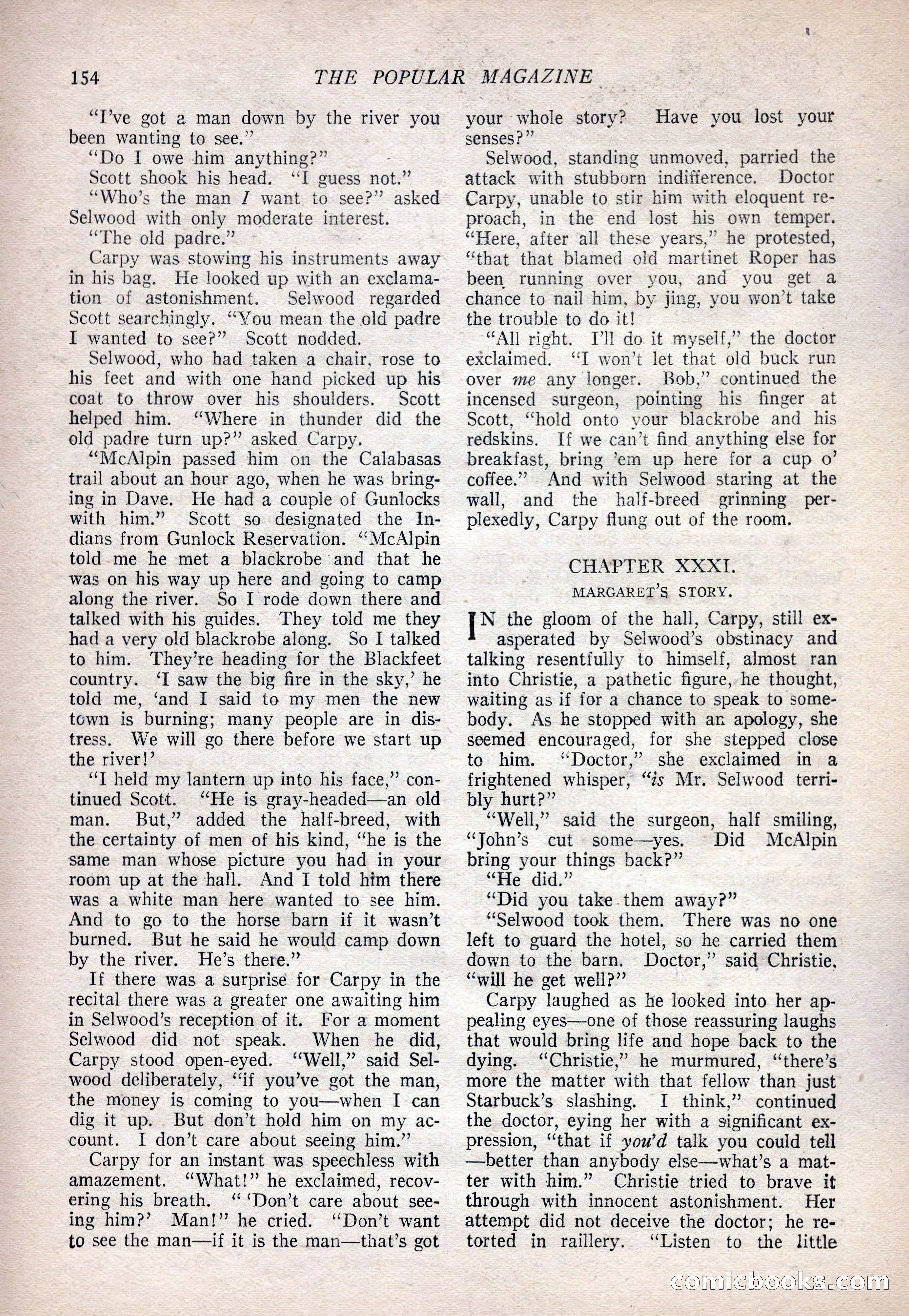 The Popular Magazine, January 7, 1925 — page 164 of 212