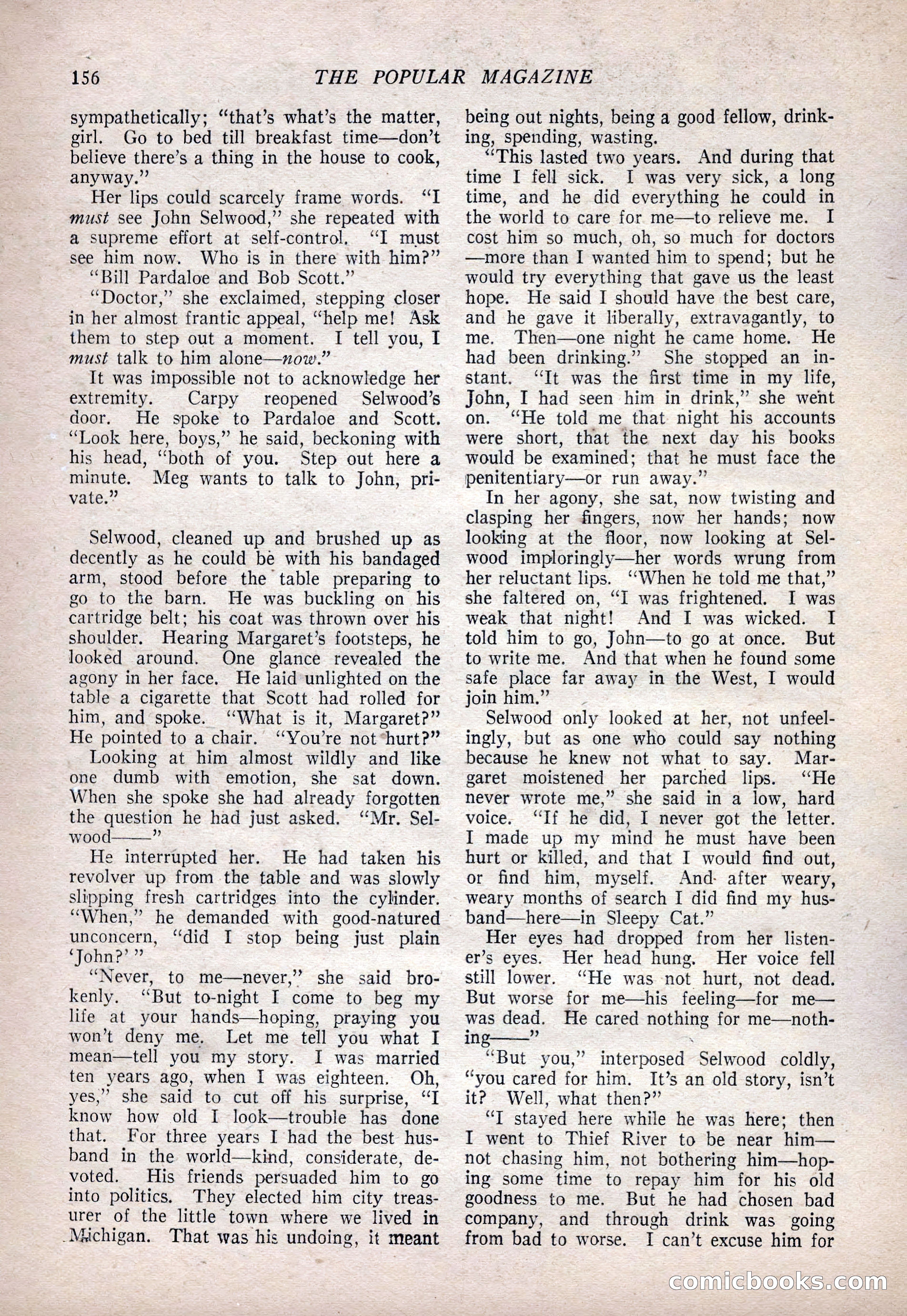 The Popular Magazine, January 7, 1925 — page 166 of 212