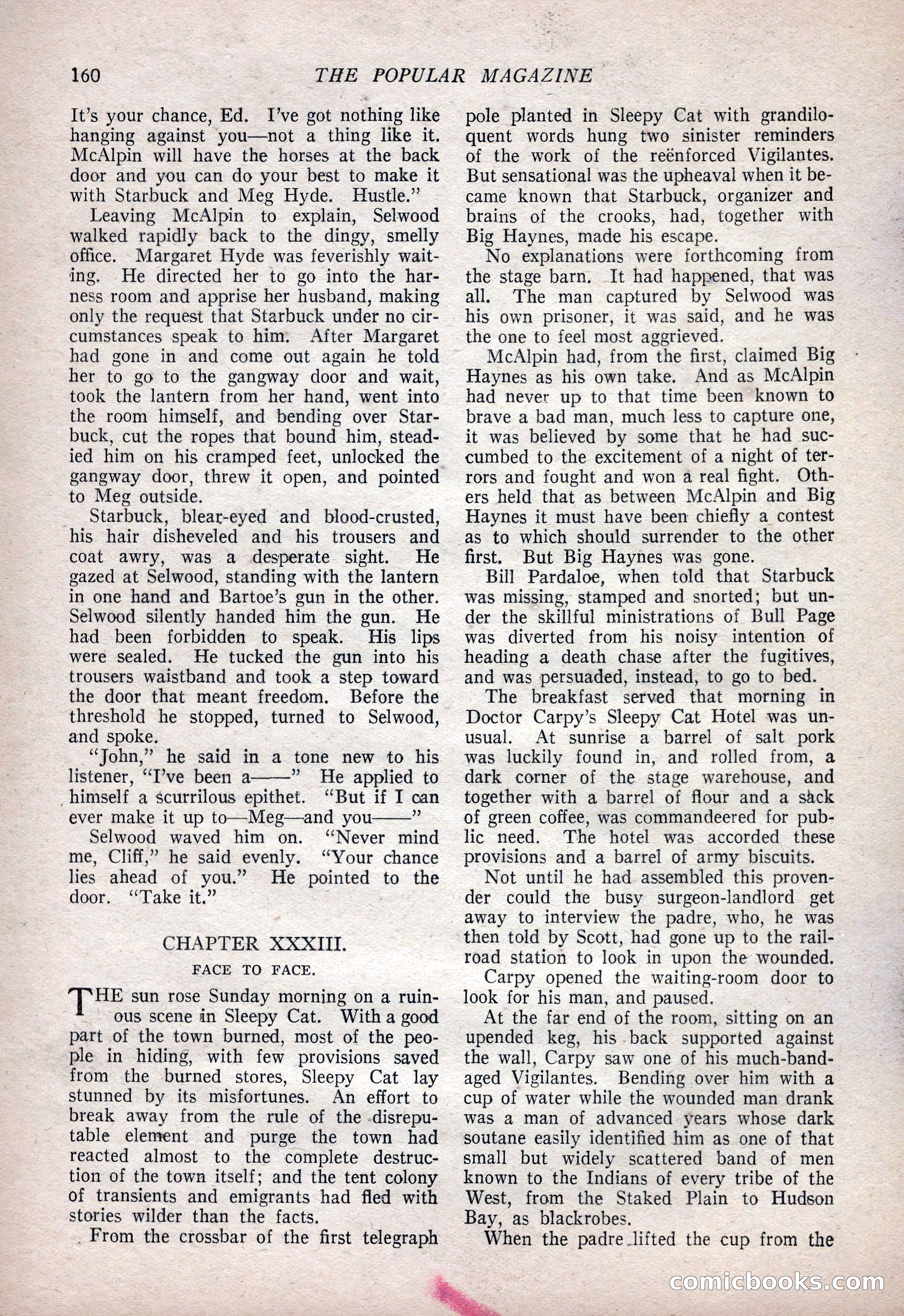 The Popular Magazine, January 7, 1925 — page 170 of 212