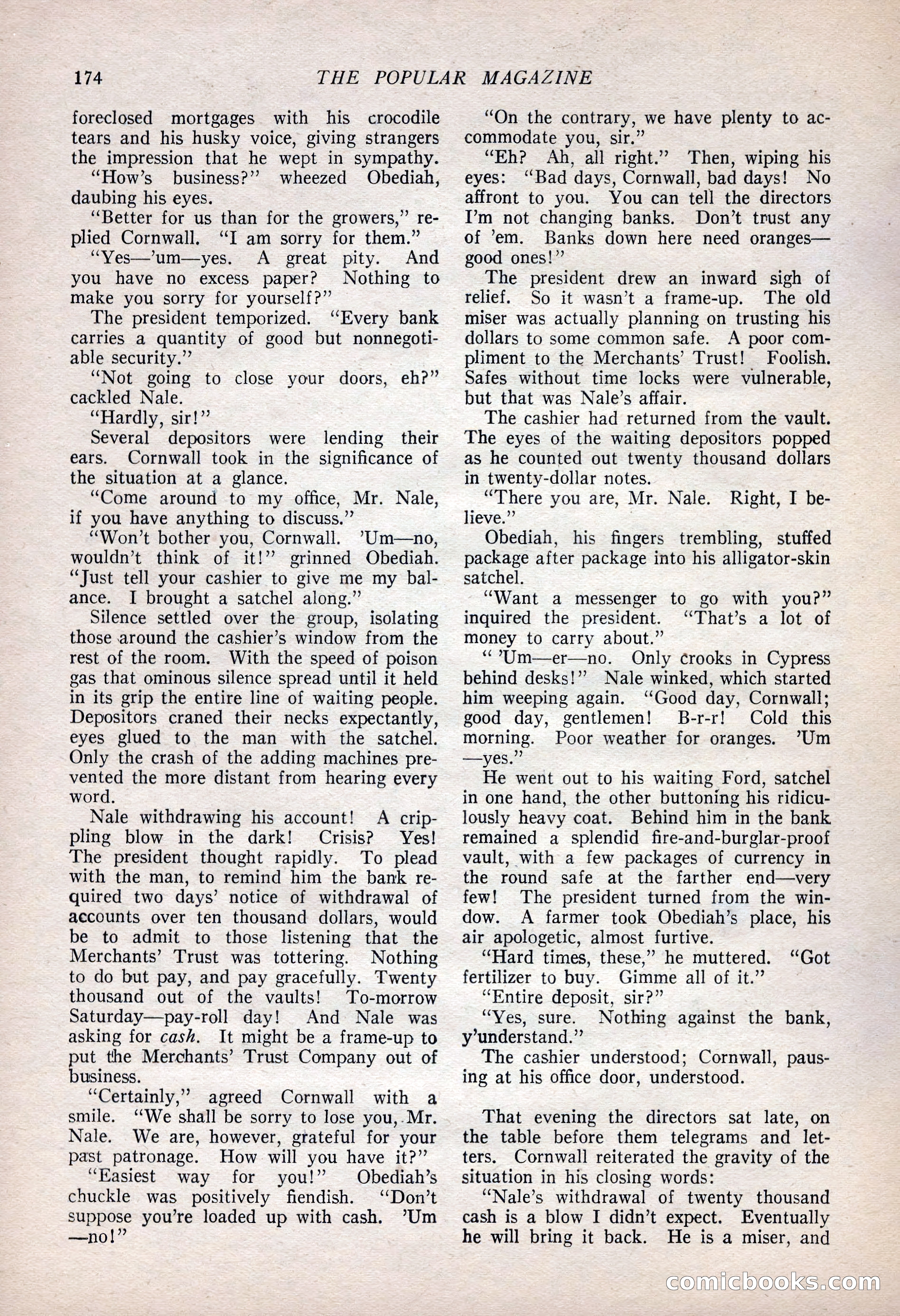 The Popular Magazine, January 7, 1925 — page 184 of 212