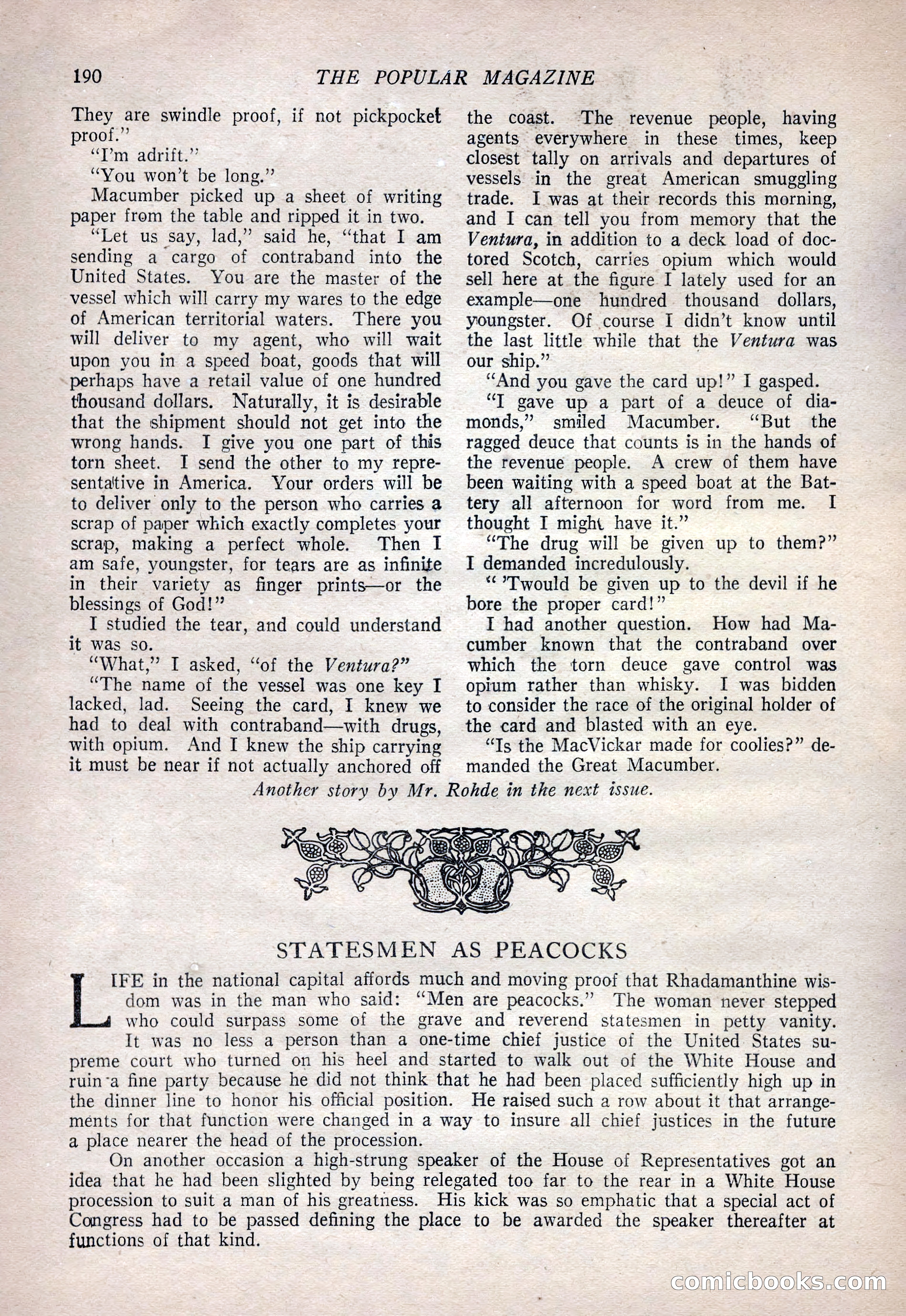 The Popular Magazine, January 7, 1925 — page 200 of 212
