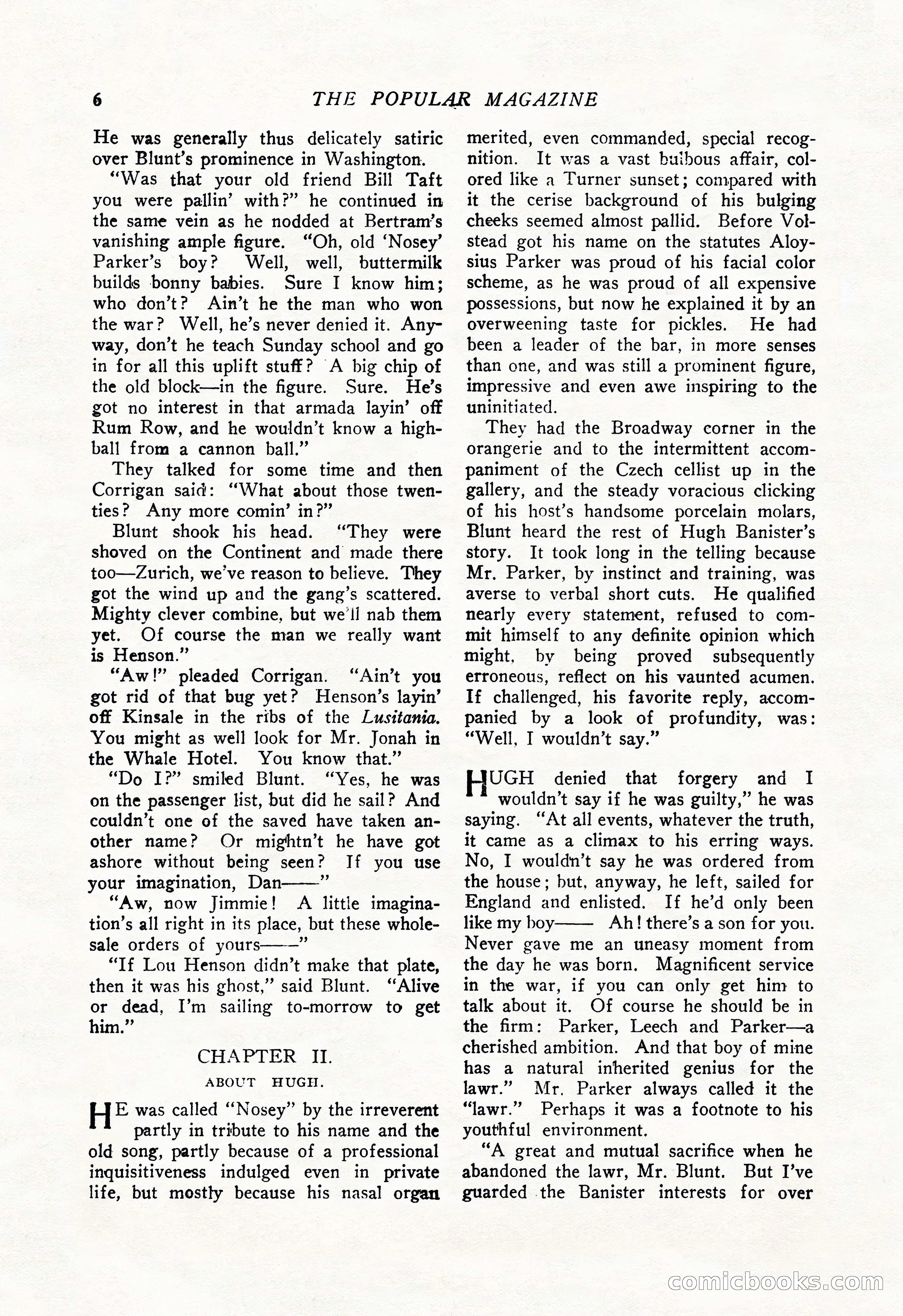 The Popular Magazine, January 20, 1925 — page 8 of 196
