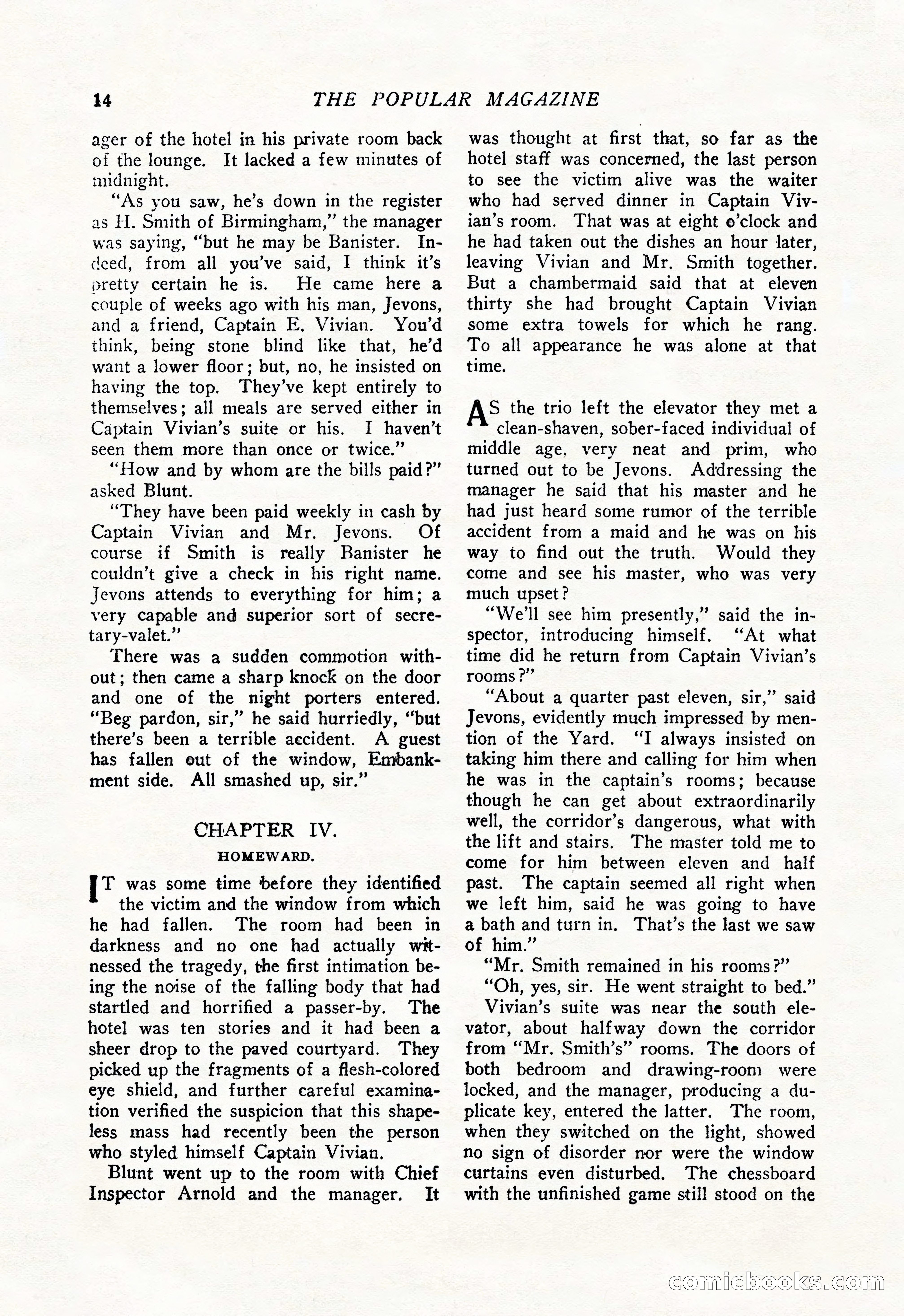 The Popular Magazine, January 20, 1925 — page 16 of 196
