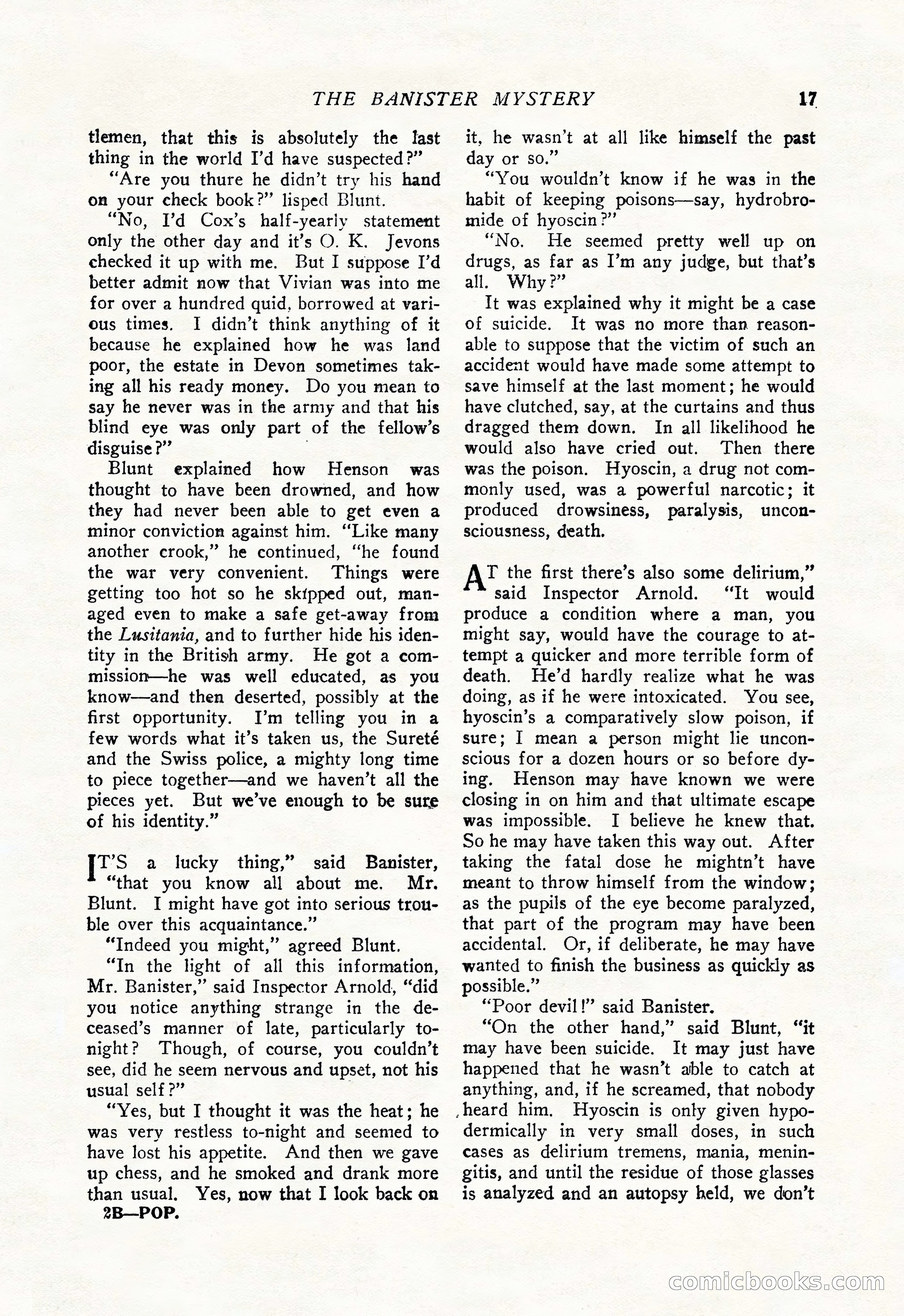 The Popular Magazine, January 20, 1925 — page 19 of 196
