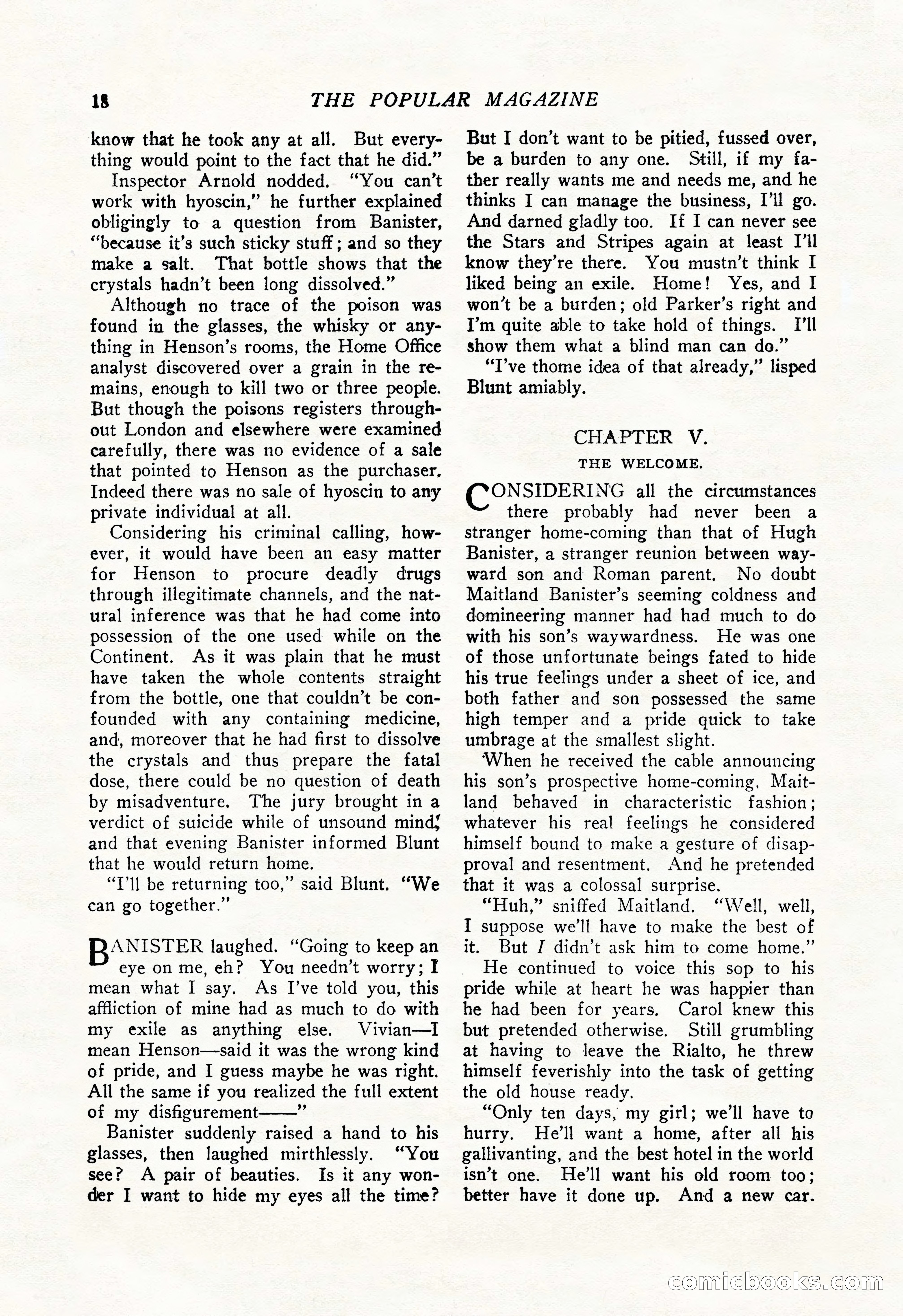 The Popular Magazine, January 20, 1925 — page 20 of 196