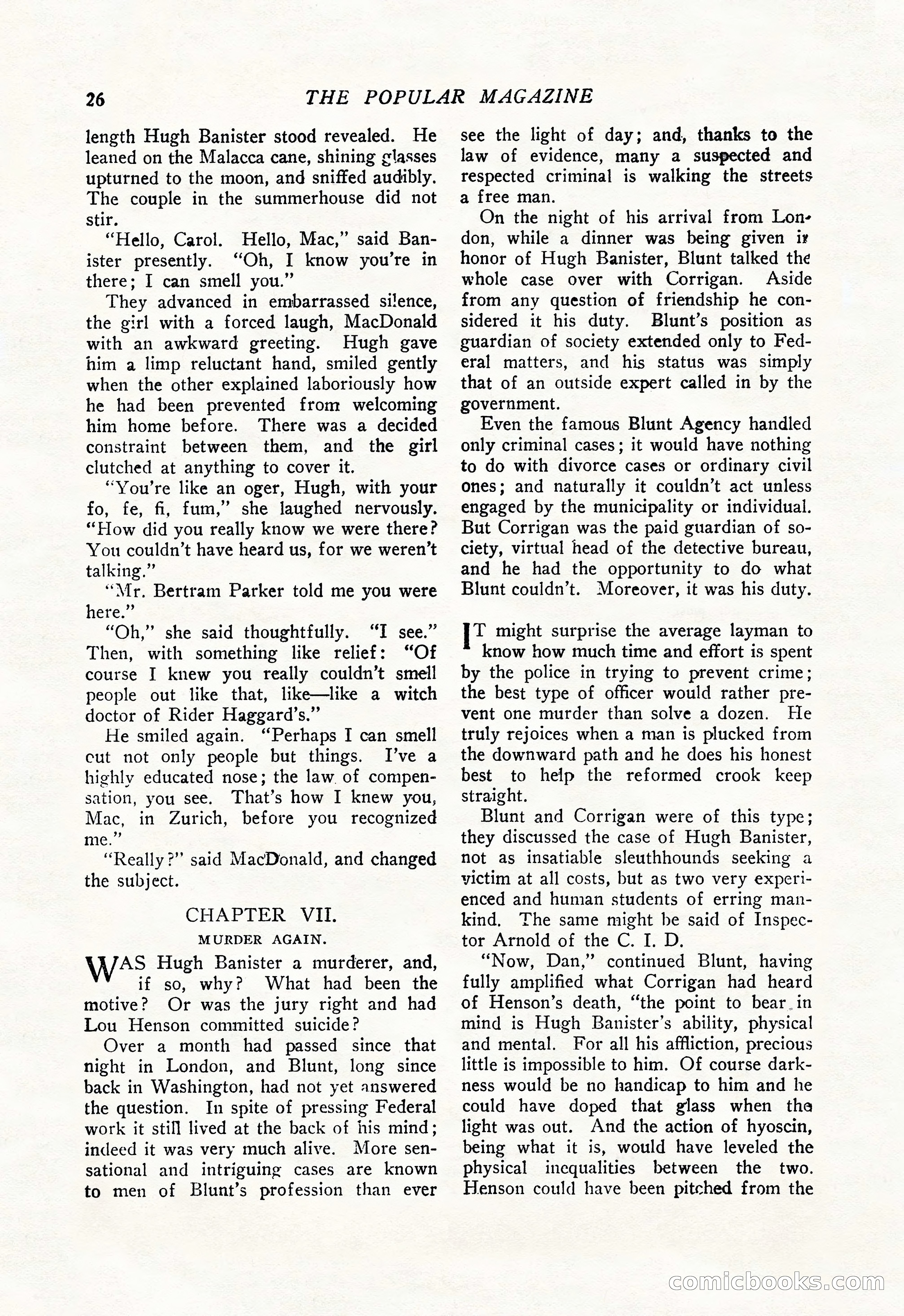 The Popular Magazine, January 20, 1925 — page 28 of 196