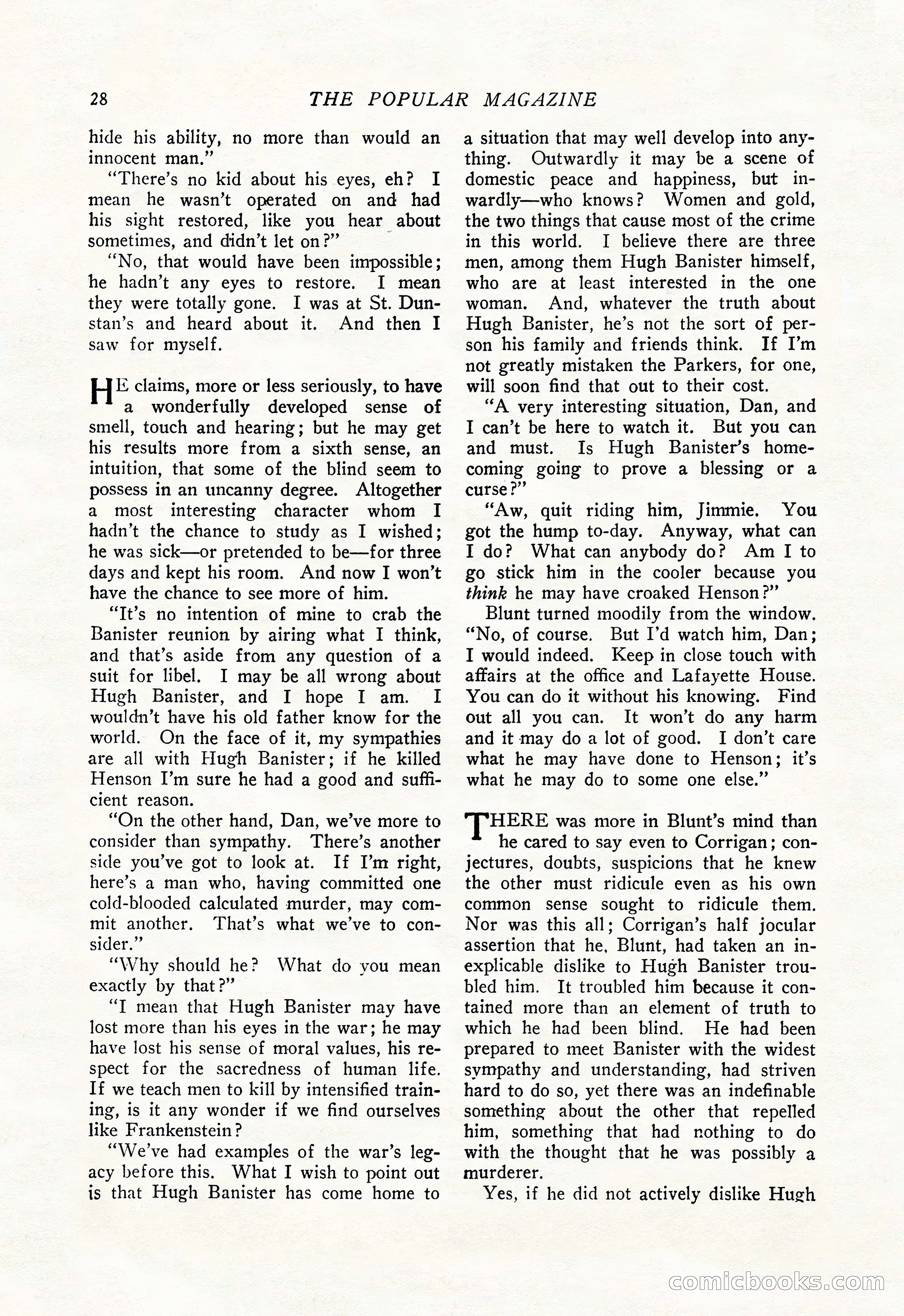 The Popular Magazine, January 20, 1925 — page 30 of 196