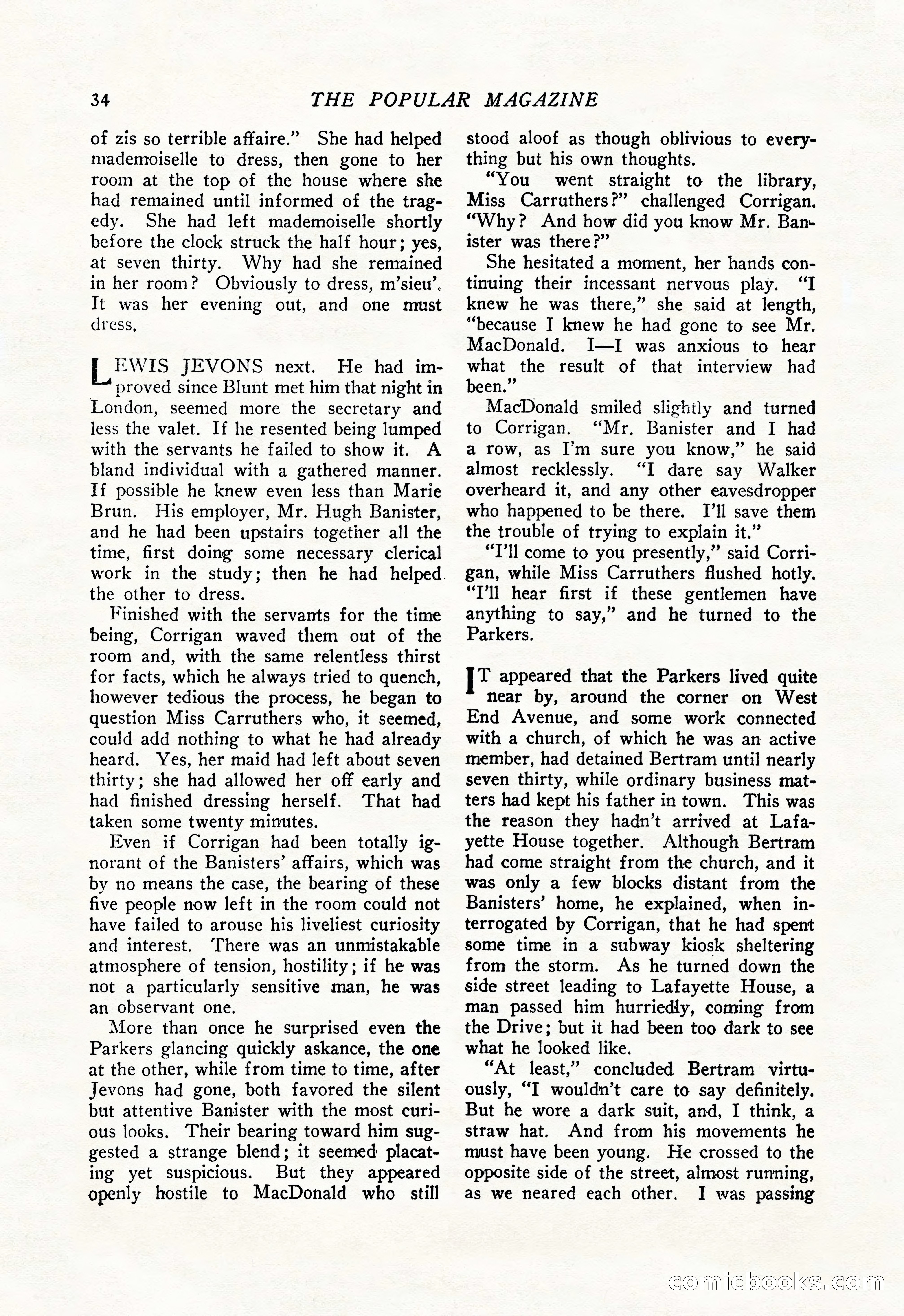 The Popular Magazine, January 20, 1925 — page 36 of 196