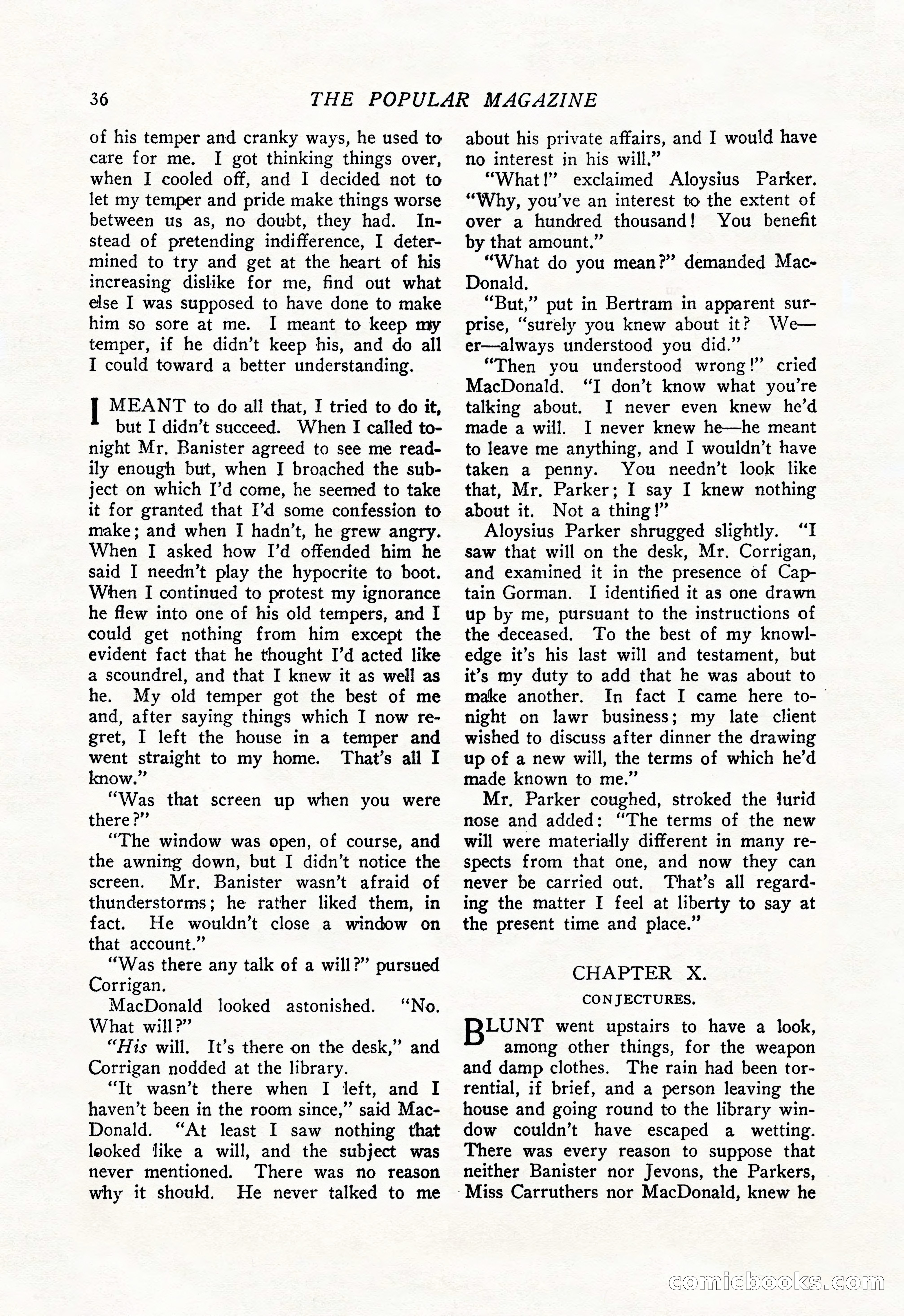 The Popular Magazine, January 20, 1925 — page 38 of 196