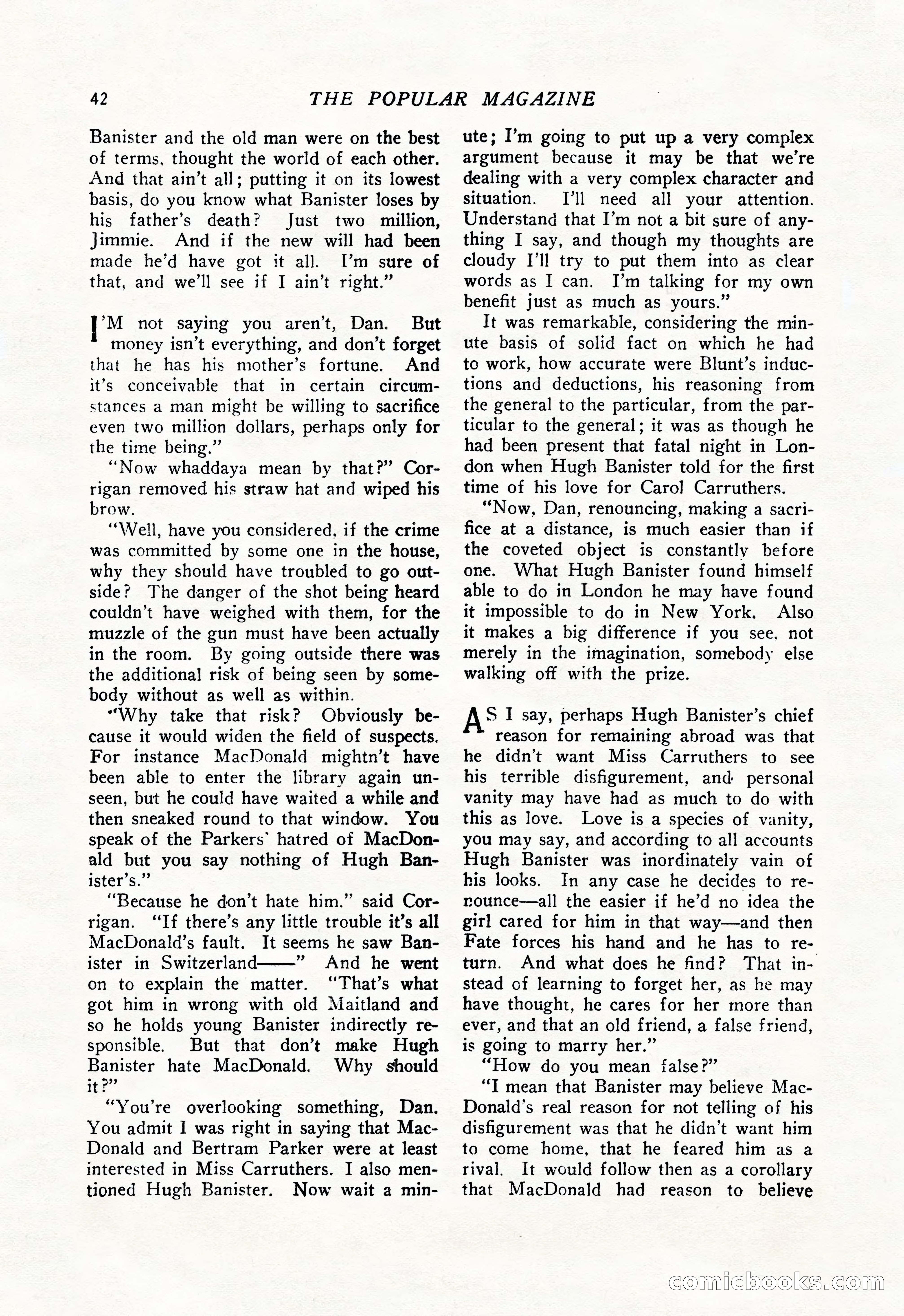 The Popular Magazine, January 20, 1925 — page 44 of 196