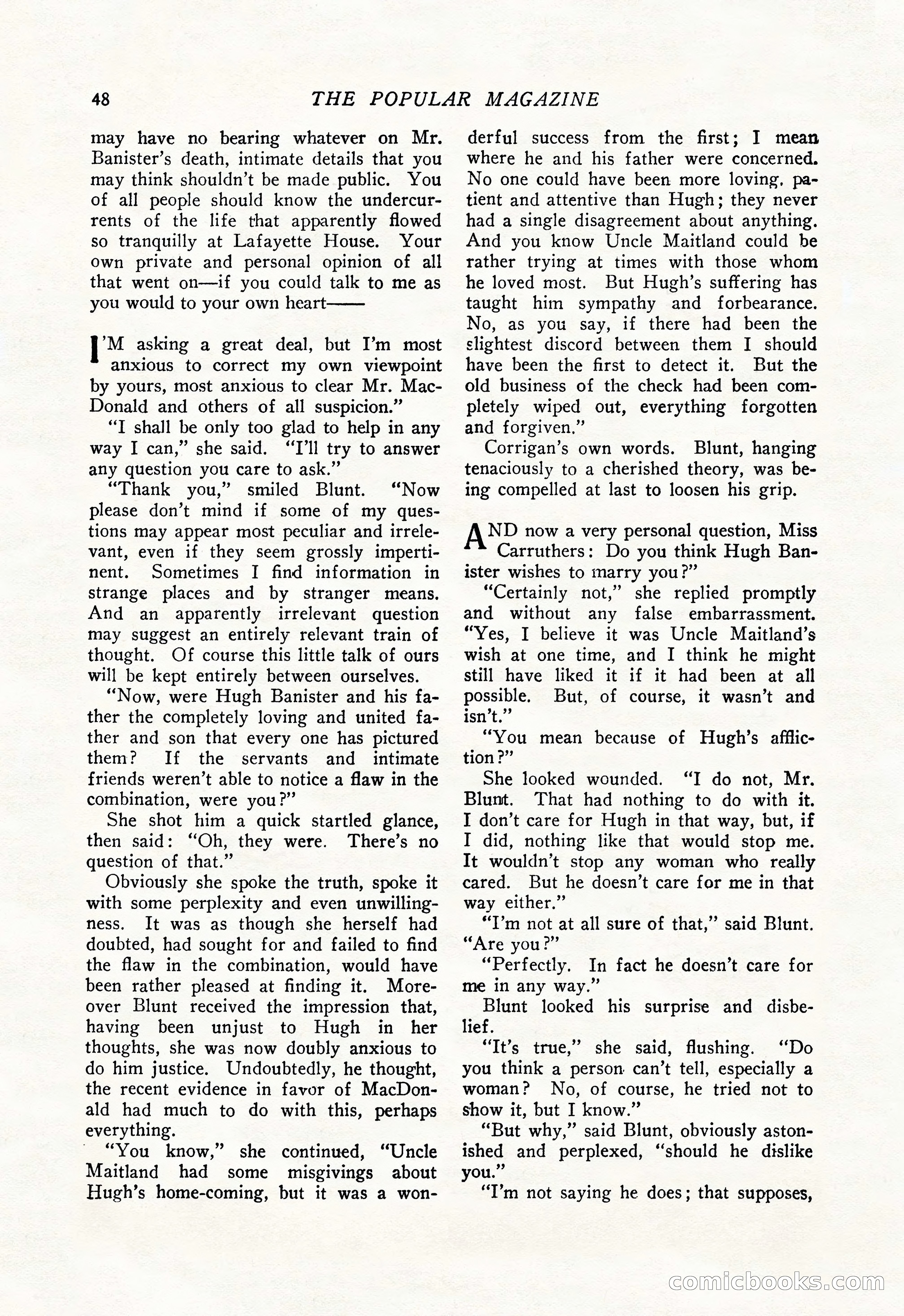 The Popular Magazine, January 20, 1925 — page 50 of 196