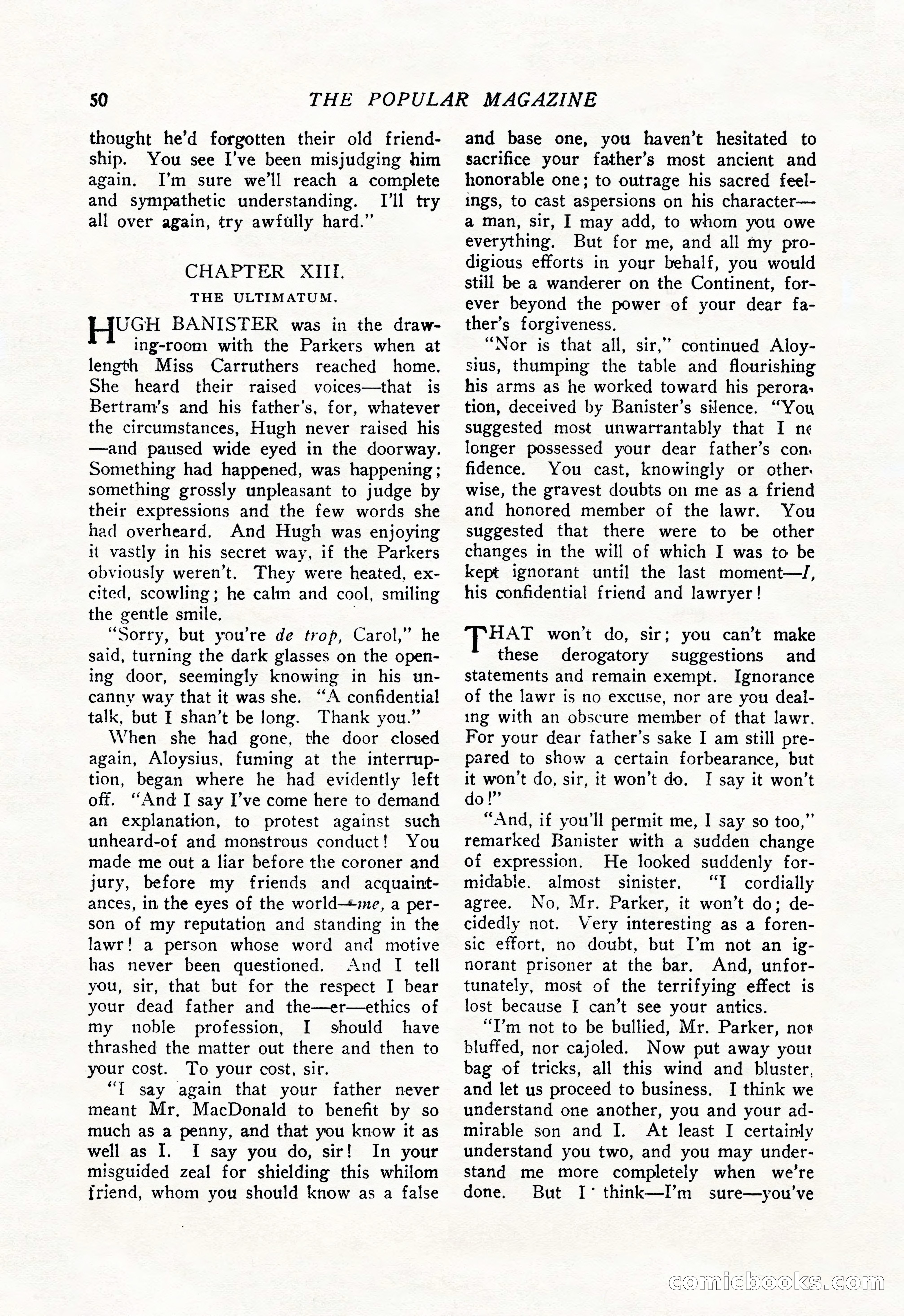 The Popular Magazine, January 20, 1925 — page 52 of 196