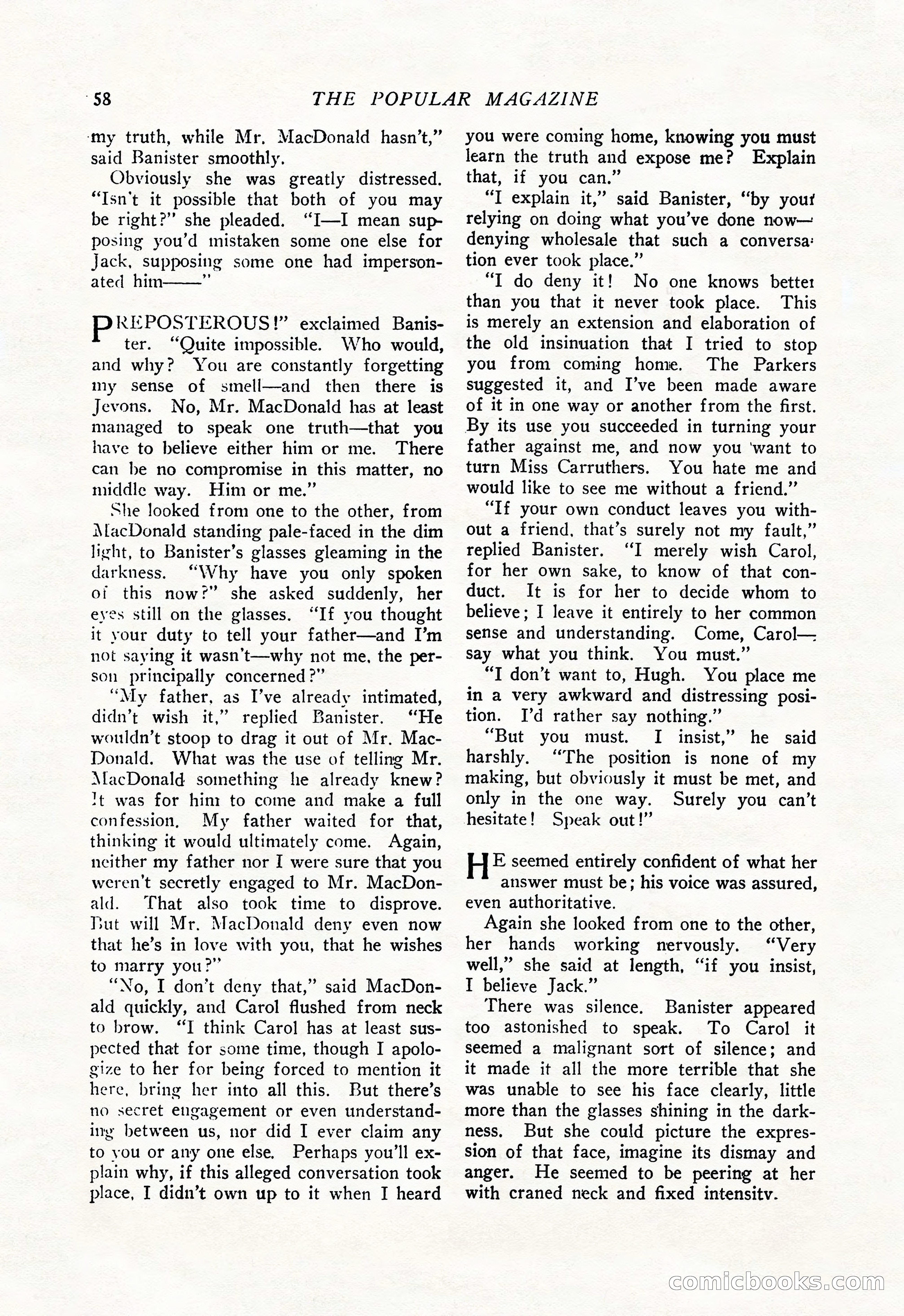 The Popular Magazine, January 20, 1925 — page 60 of 196