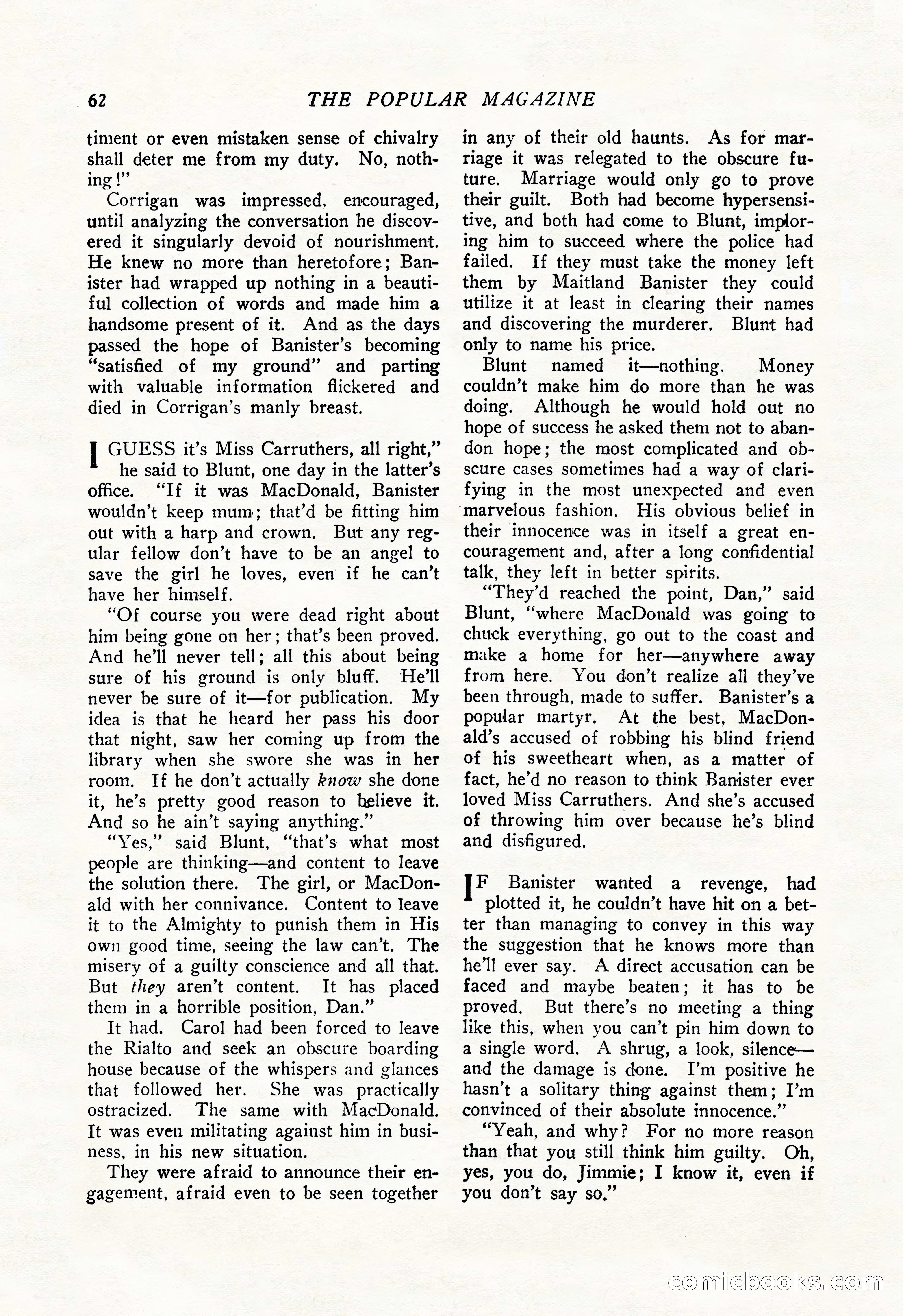 The Popular Magazine, January 20, 1925 — page 64 of 196