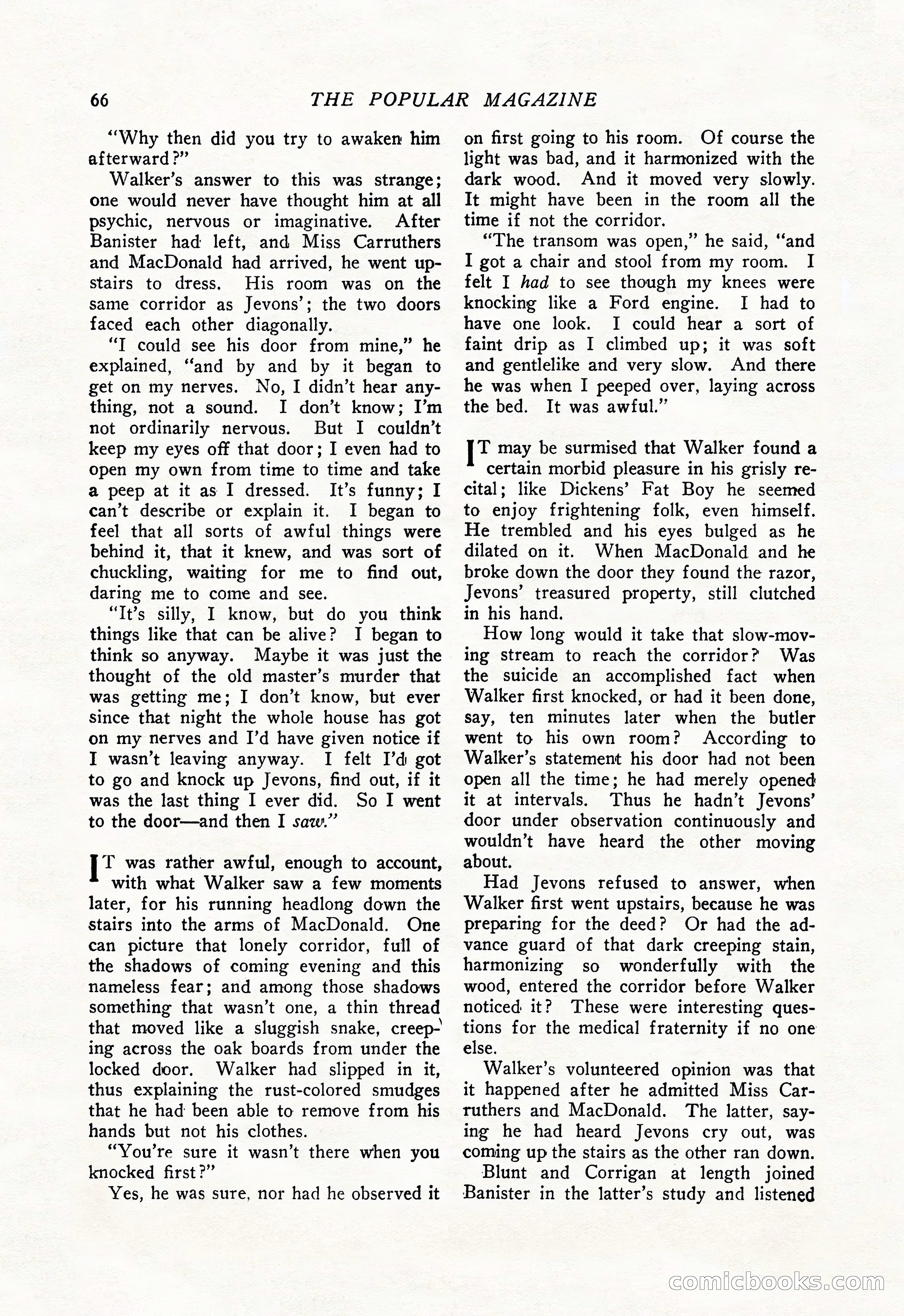 The Popular Magazine, January 20, 1925 — page 68 of 196