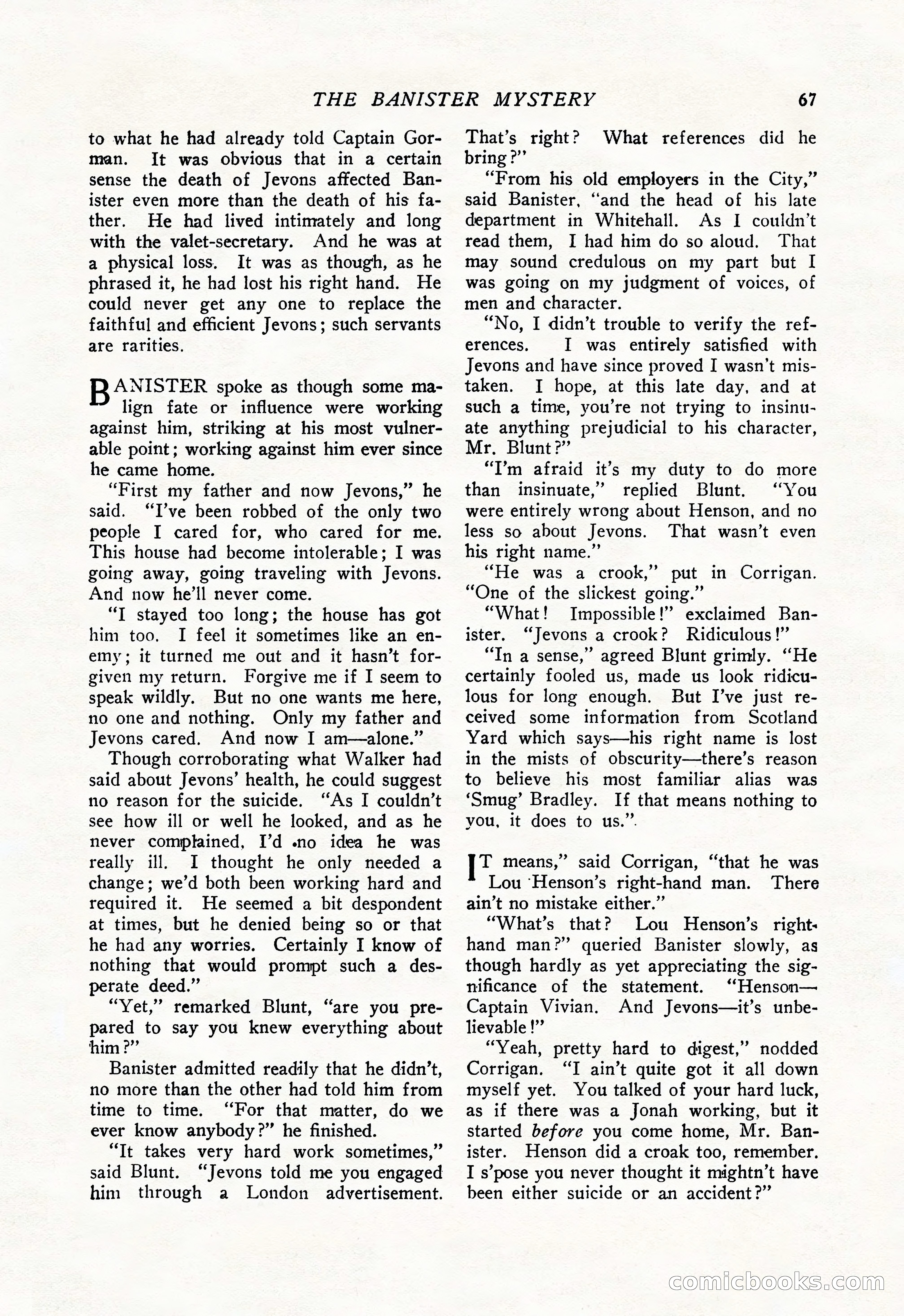 The Popular Magazine, January 20, 1925 — page 69 of 196