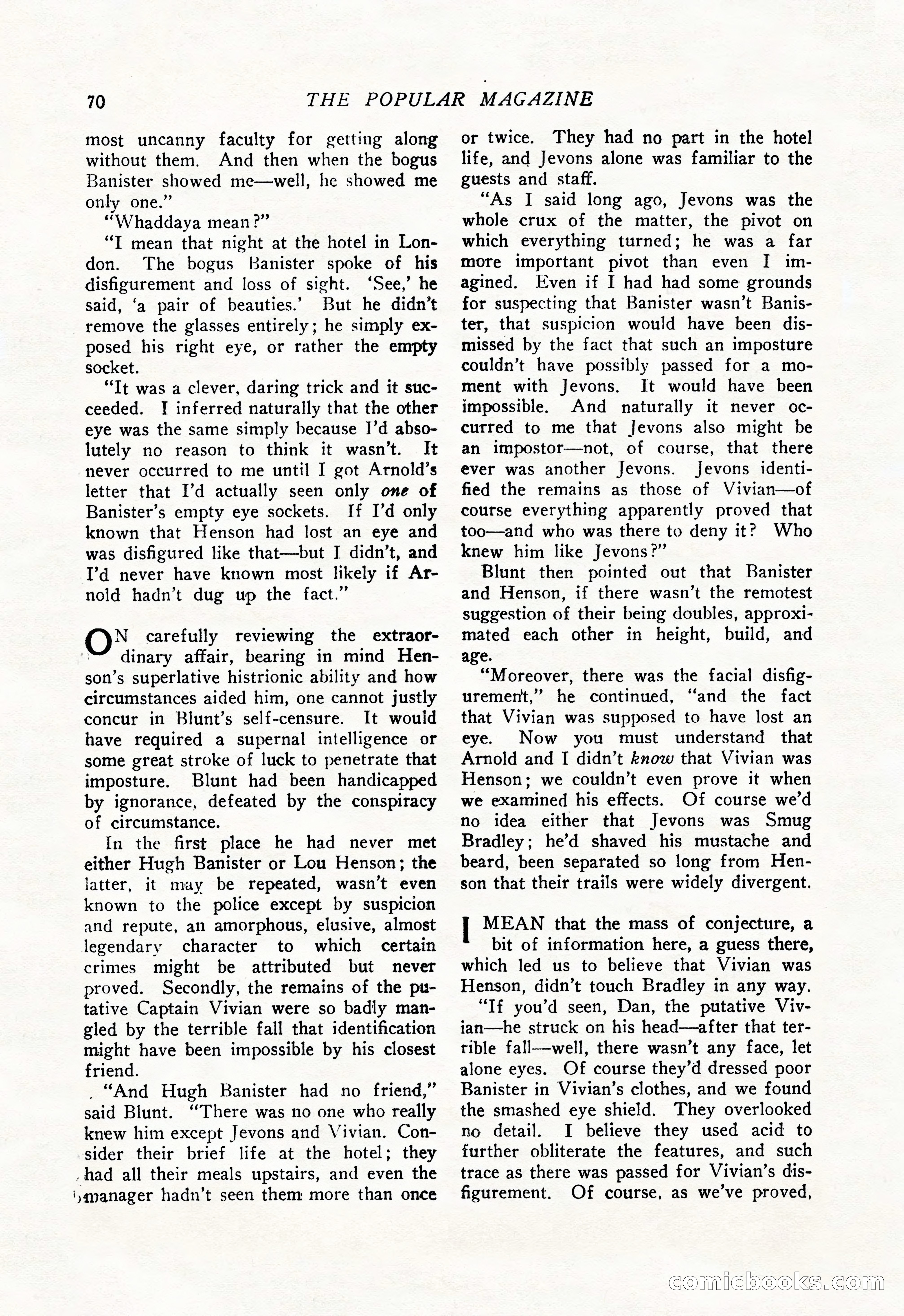 The Popular Magazine, January 20, 1925 — page 72 of 196