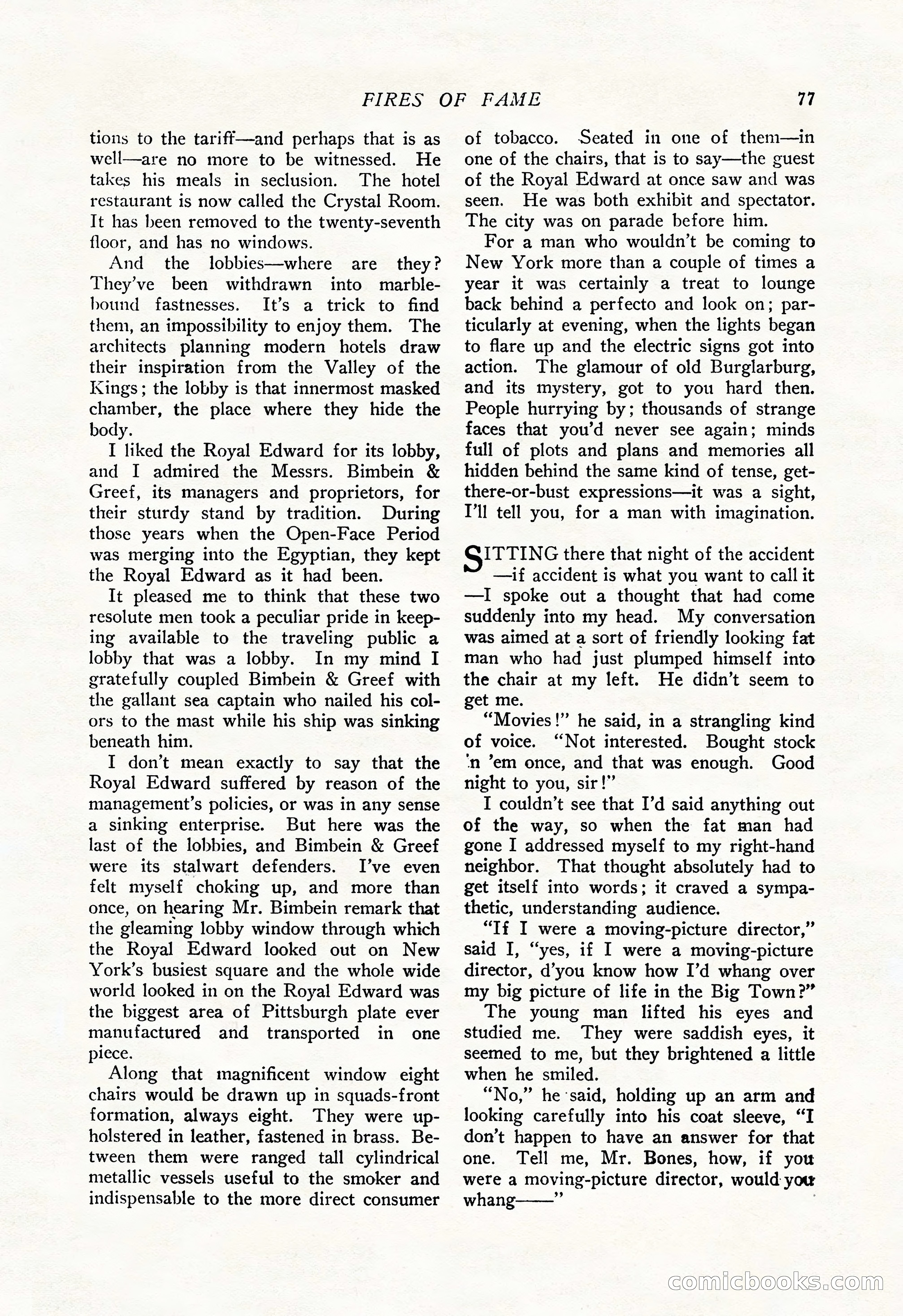 The Popular Magazine, January 20, 1925 — page 79 of 196
