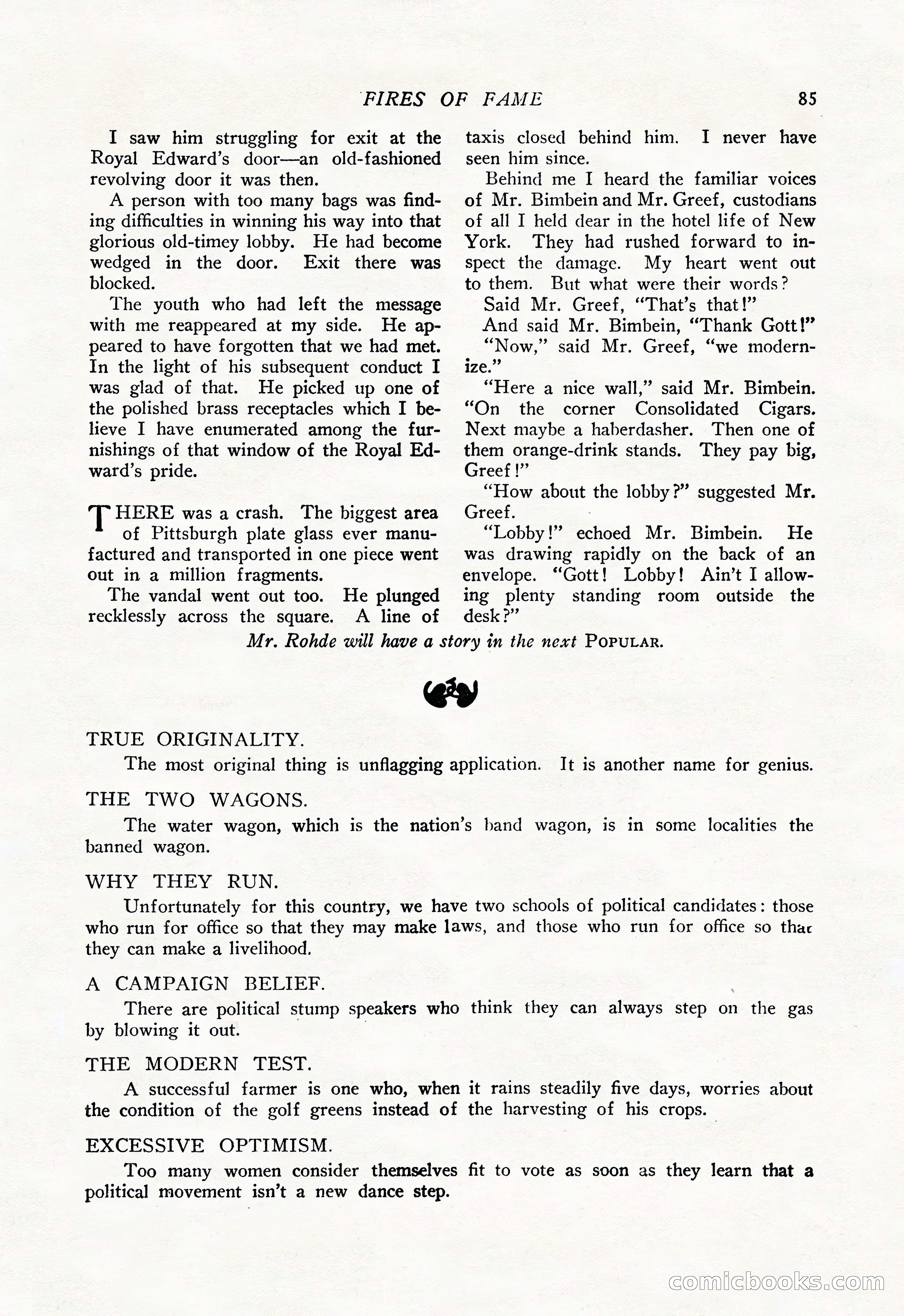 The Popular Magazine, January 20, 1925 — page 87 of 196