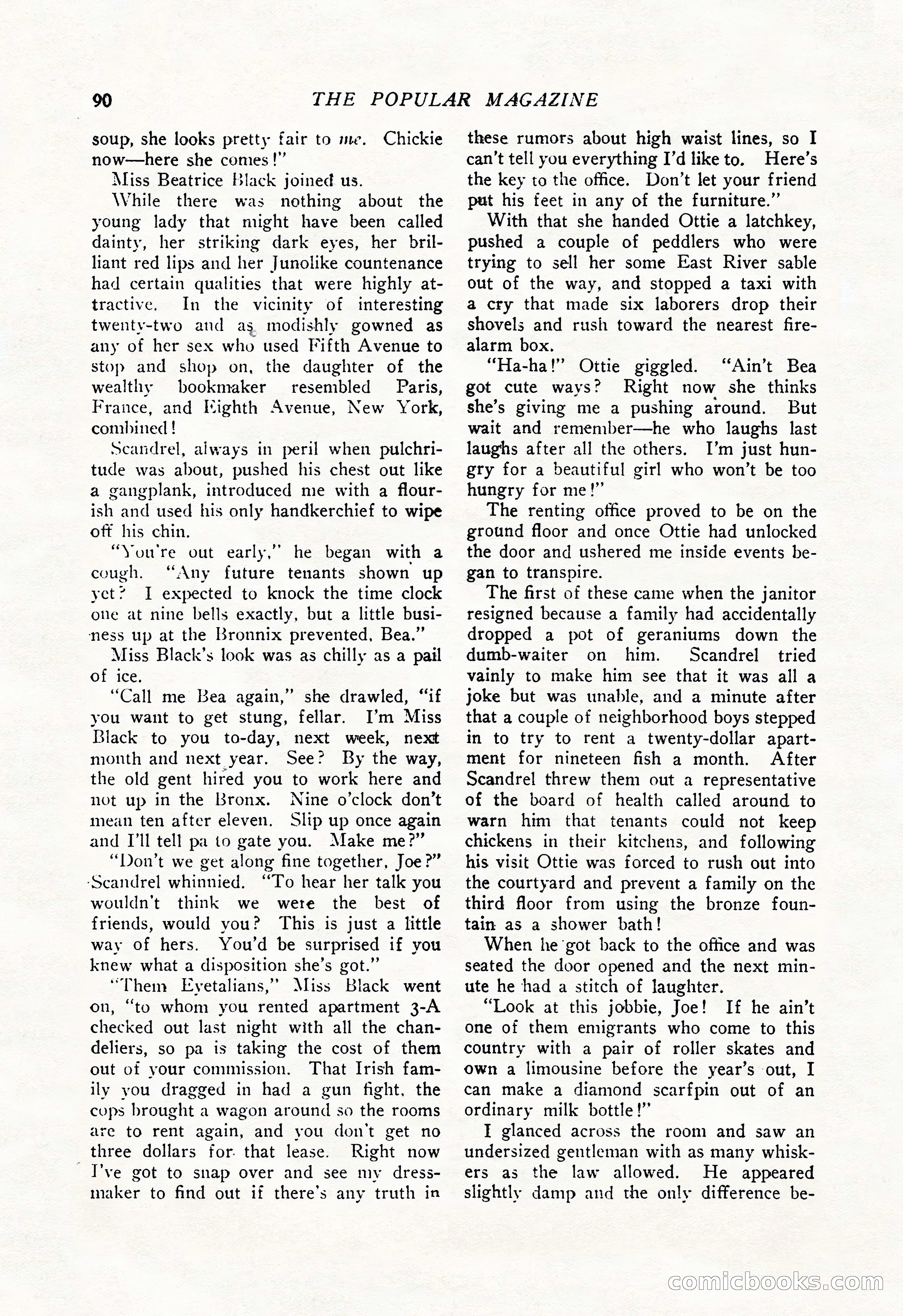 The Popular Magazine, January 20, 1925 — page 92 of 196