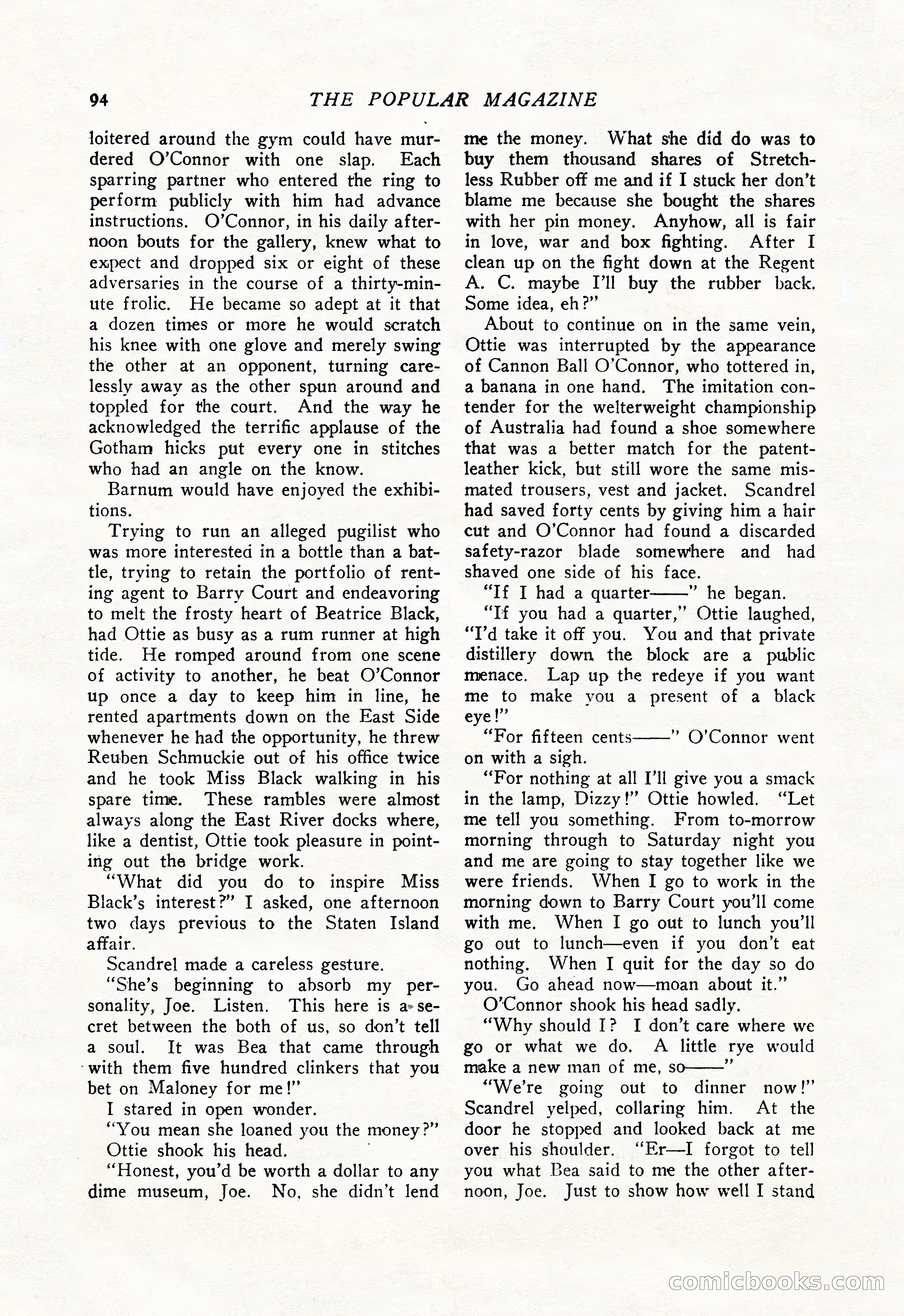 The Popular Magazine, January 20, 1925 — page 96 of 196