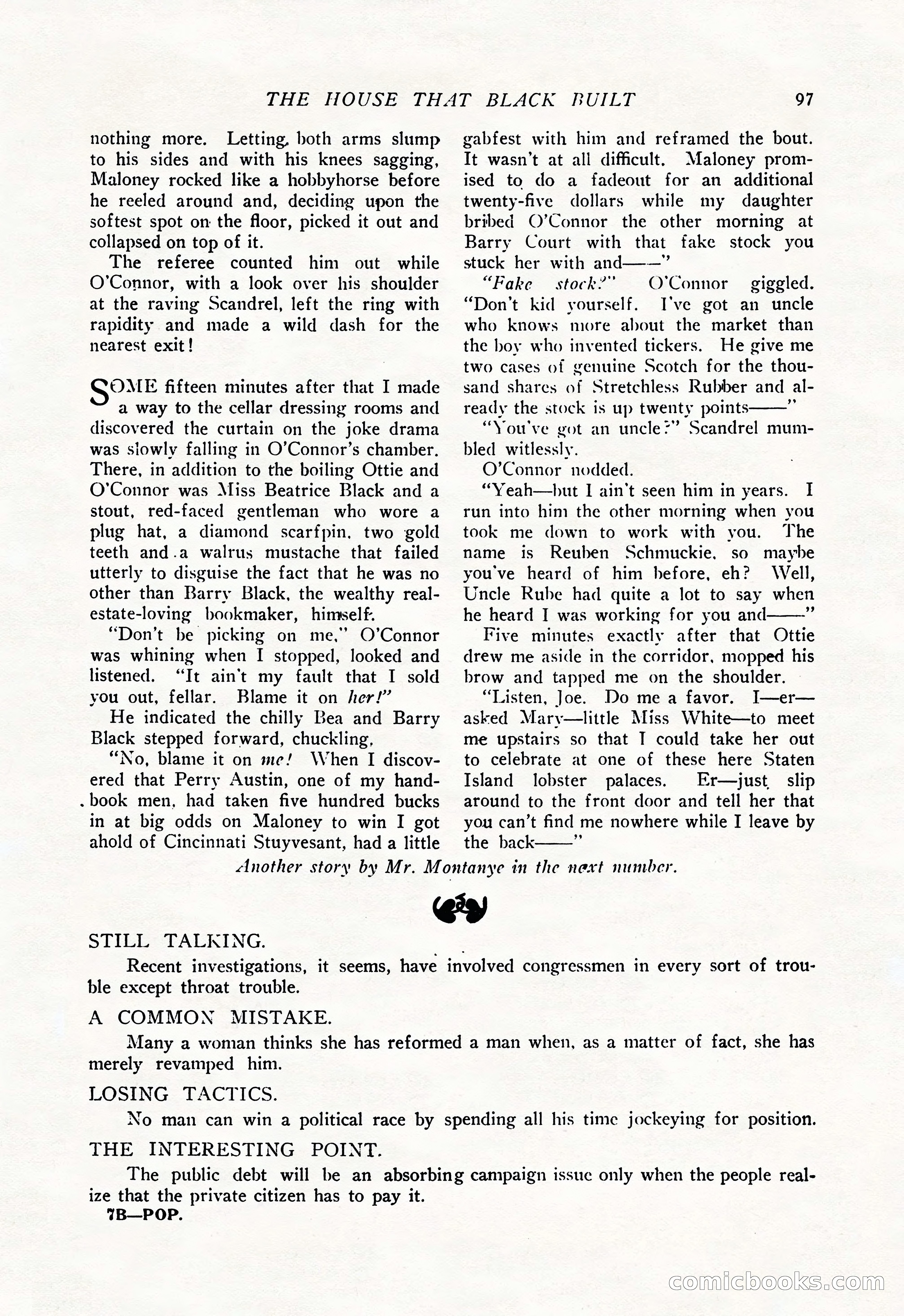 The Popular Magazine, January 20, 1925 — page 99 of 196