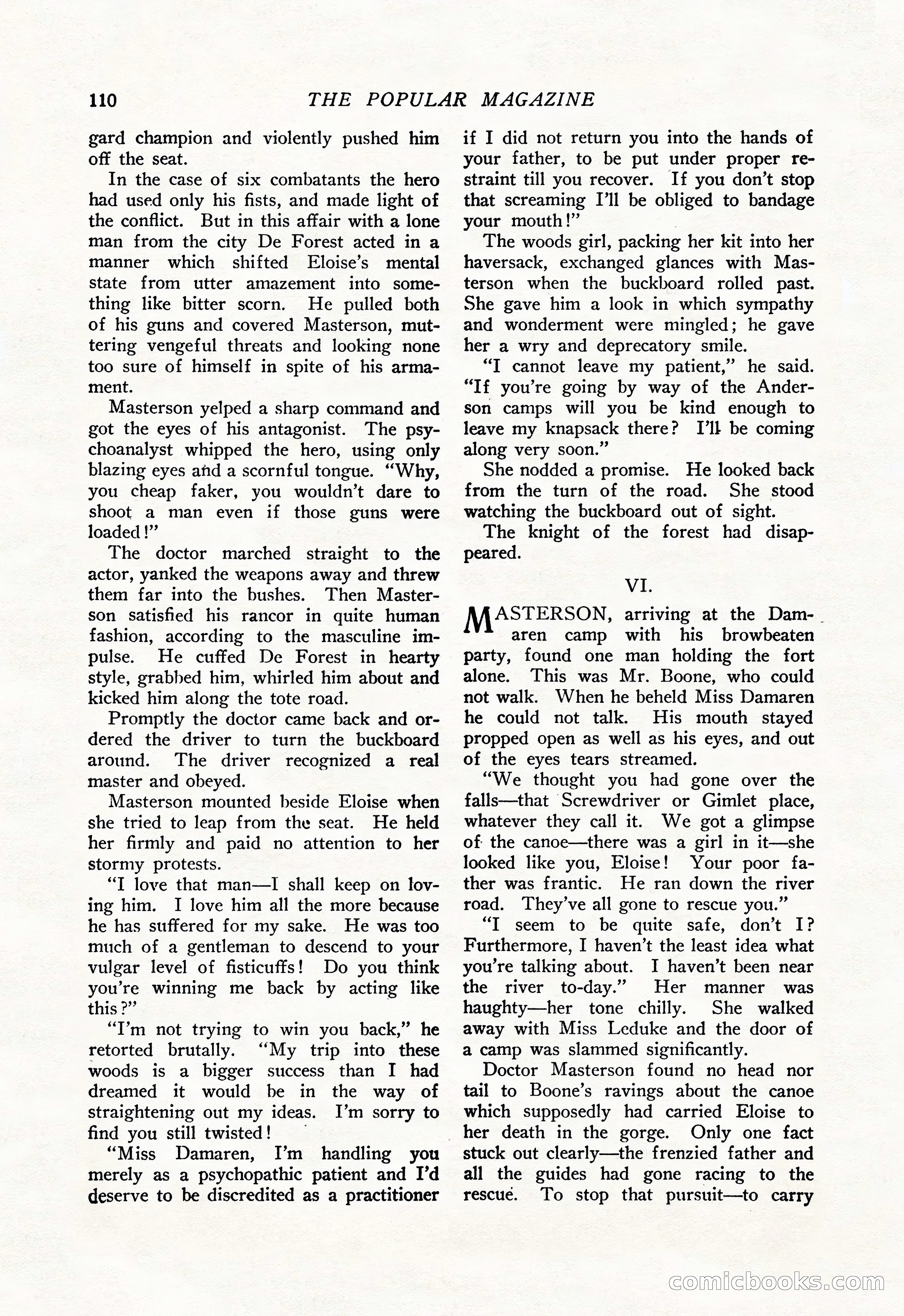 The Popular Magazine, January 20, 1925 — page 112 of 196