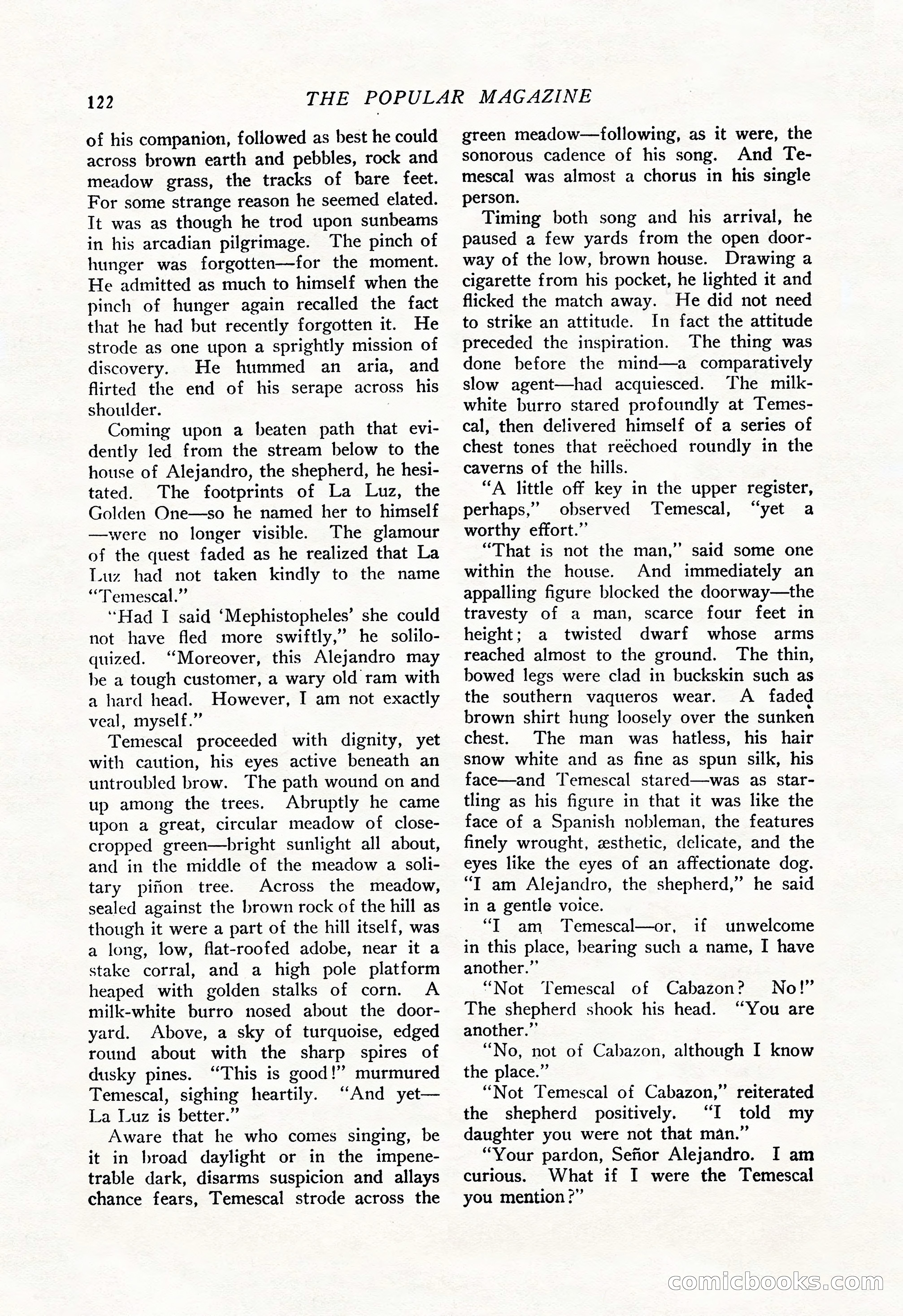 The Popular Magazine, January 20, 1925 — page 124 of 196