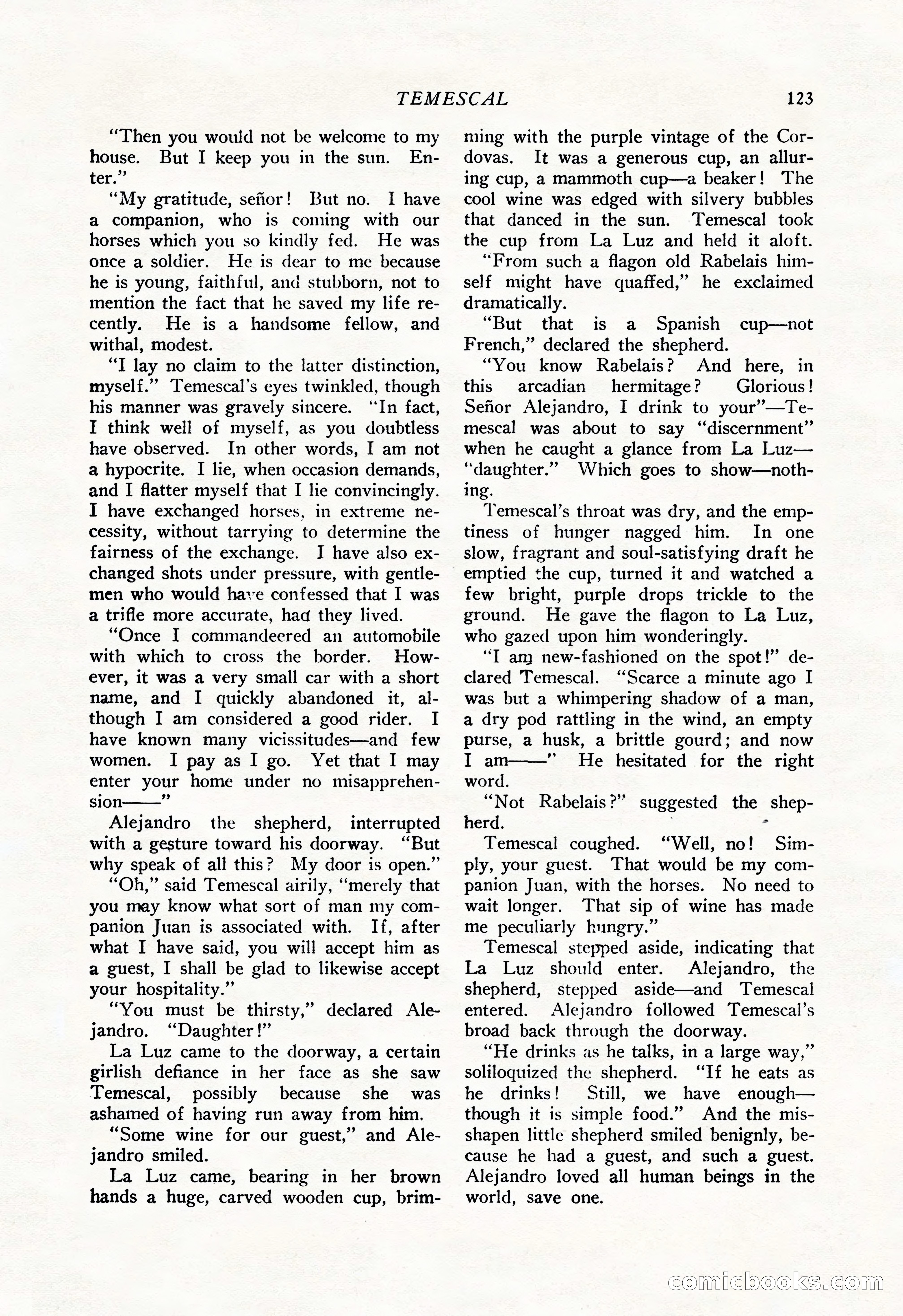 The Popular Magazine, January 20, 1925 — page 125 of 196